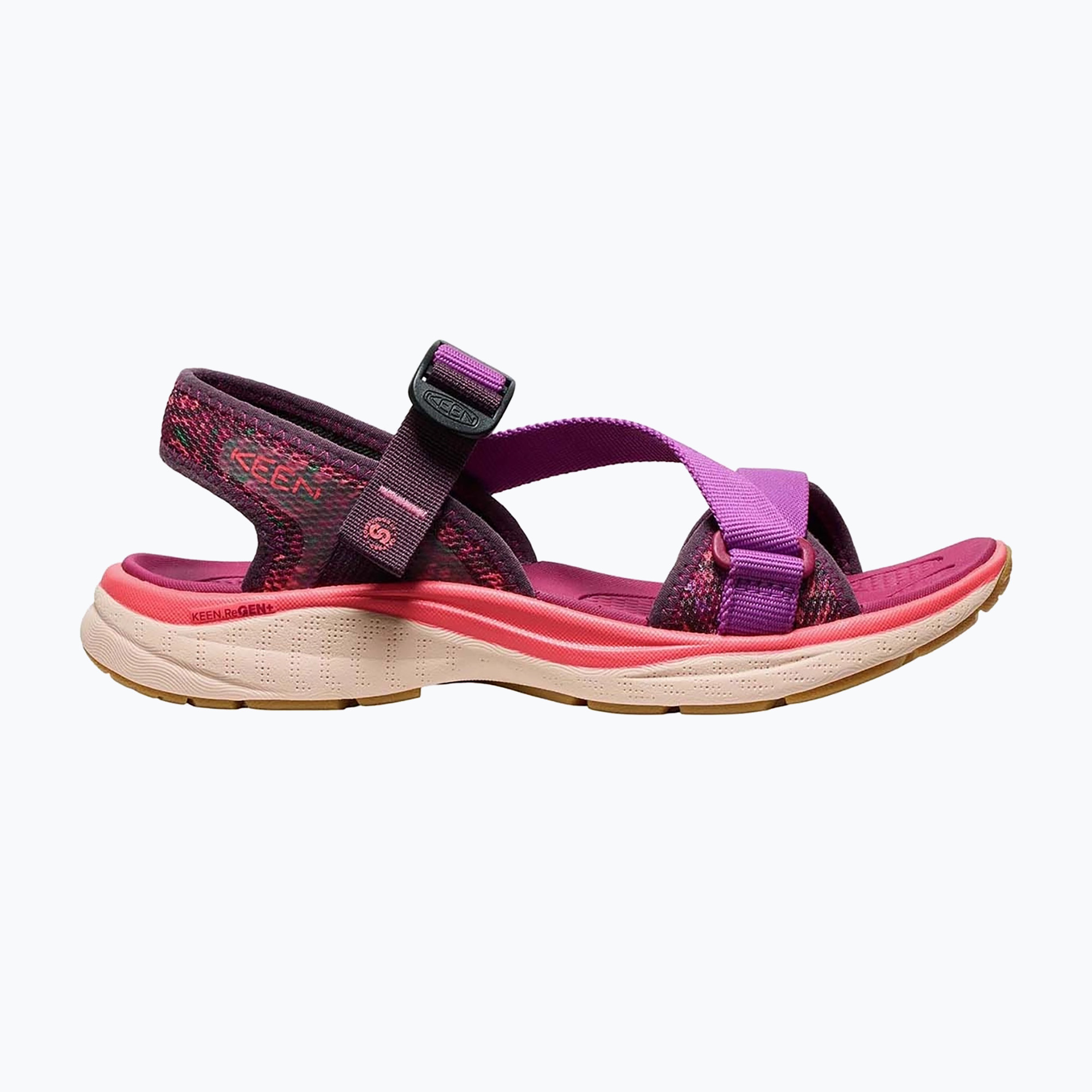 Sandały damskie KEEN Leiki OT plum perfect/dubarry 