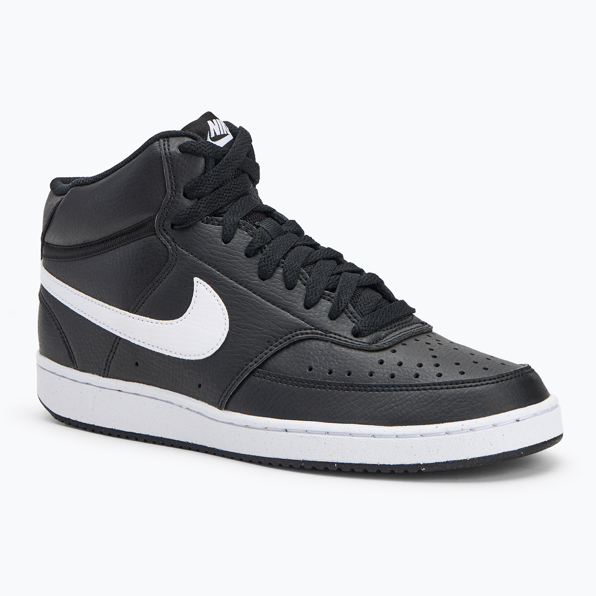 Buty męskie Nike Court Vision Mid Next Nature black/black/white | WYSYŁKA W 24H | 30 DNI NA ZWROT