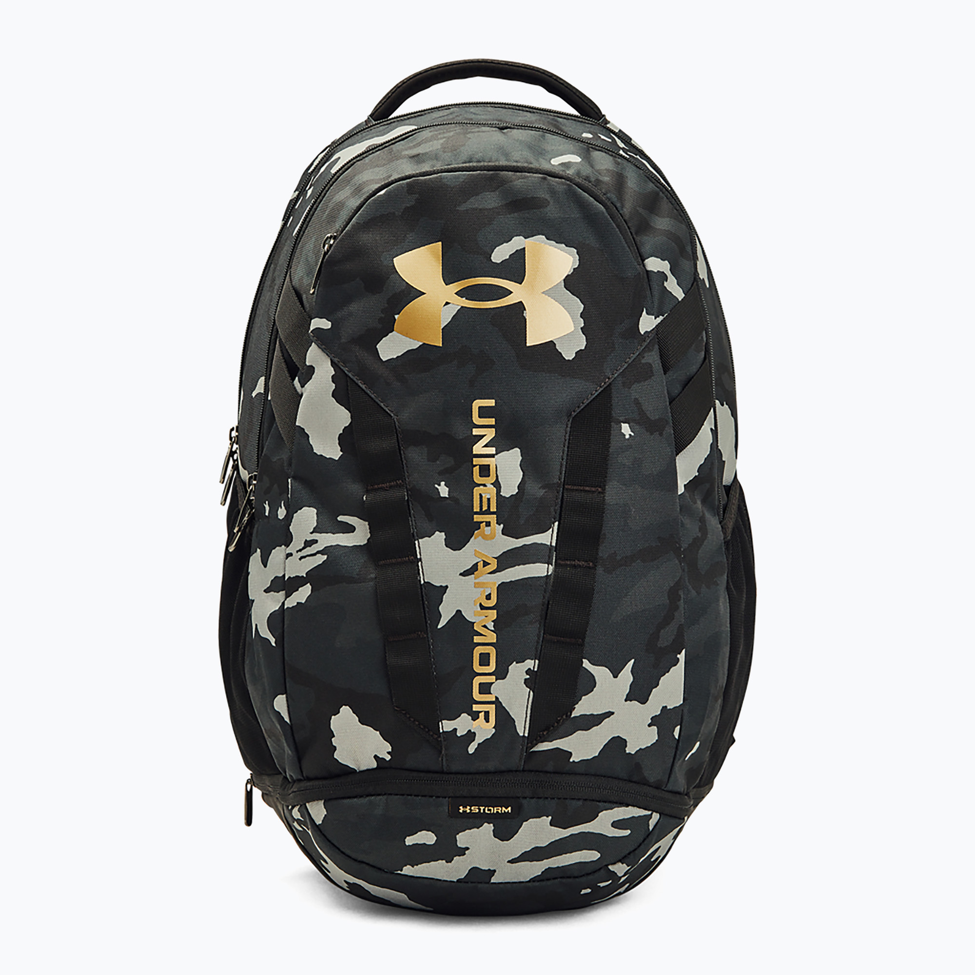 Plecak miejski Under Armour Hustle 5.0 29 l black/black/metalic gold | WYSYŁKA W 24H | 30 DNI NA ZWROT