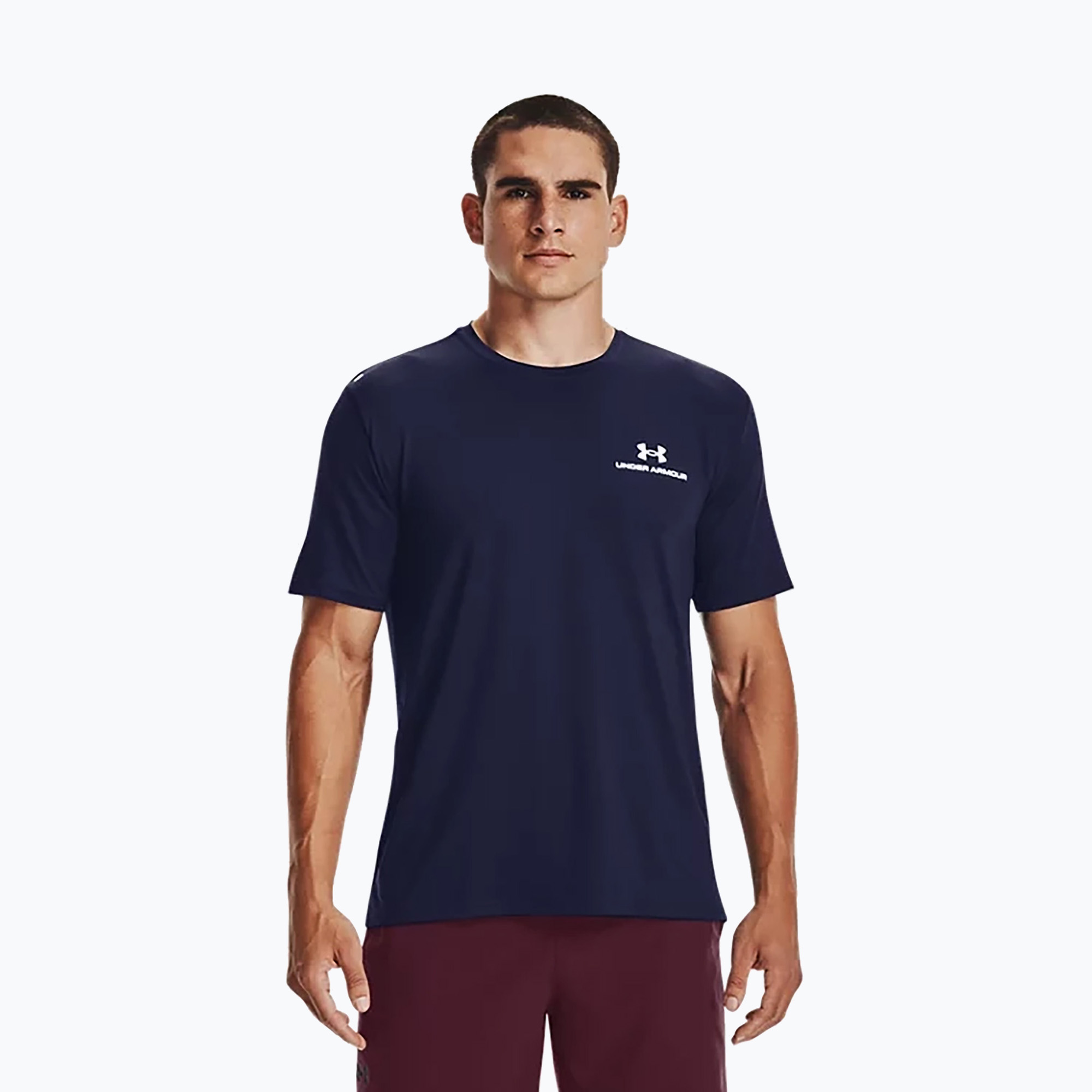 Koszulka treningowa męska Under Armour Rush Energy midnight navy/white | WYSYŁKA W 24H | 30 DNI NA ZWROT