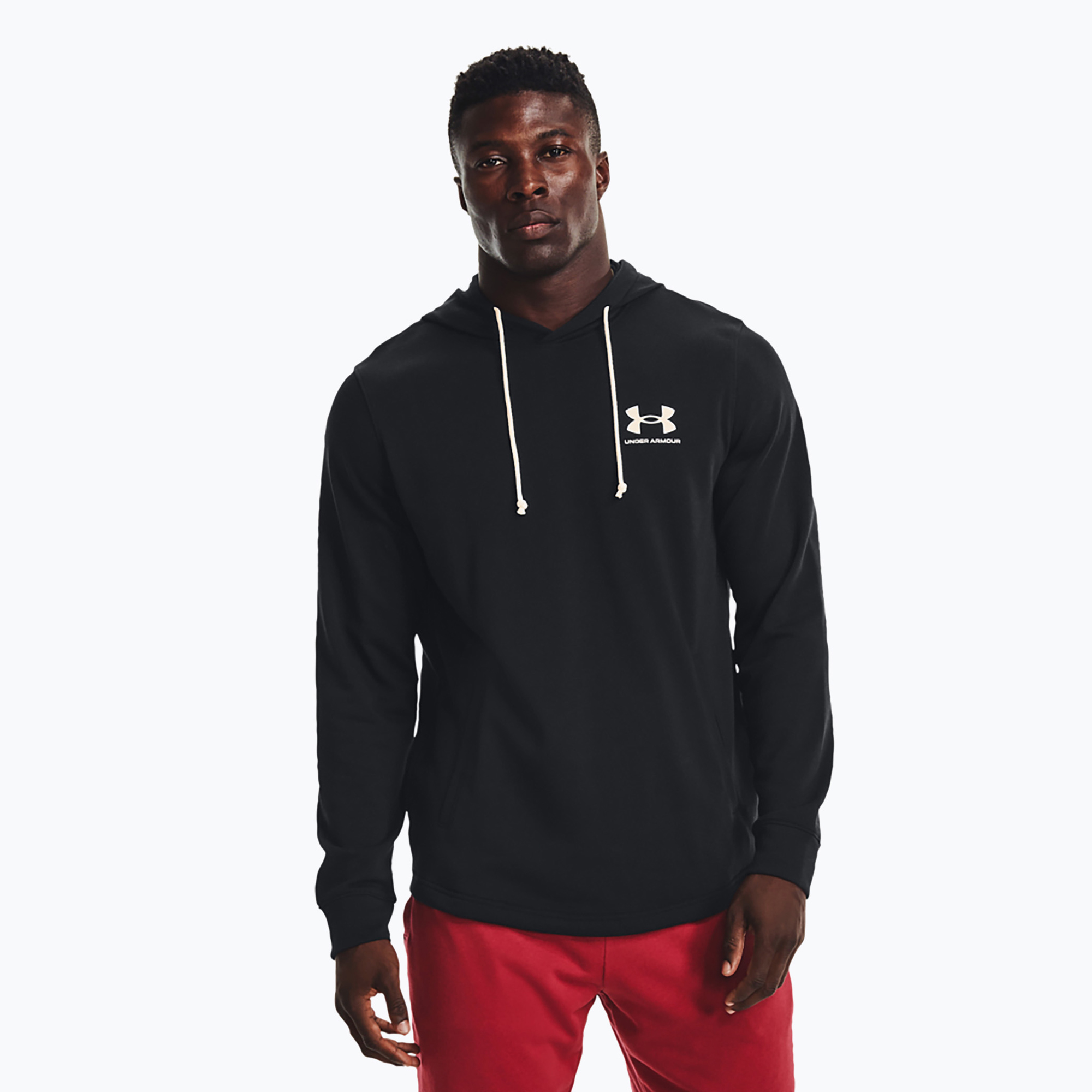 Bluza męska Under Armour Rival Terry Lc Hd black/onyx white | WYSYŁKA W 24H | 30 DNI NA ZWROT