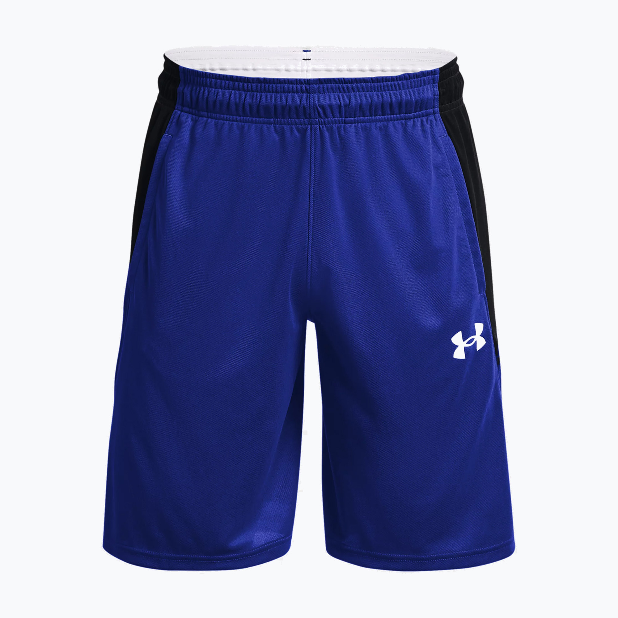 Spodenki koszykarskie męskie Under Armour Baseline 10In royal/white | WYSYŁKA W 24H | 30 DNI NA ZWROT