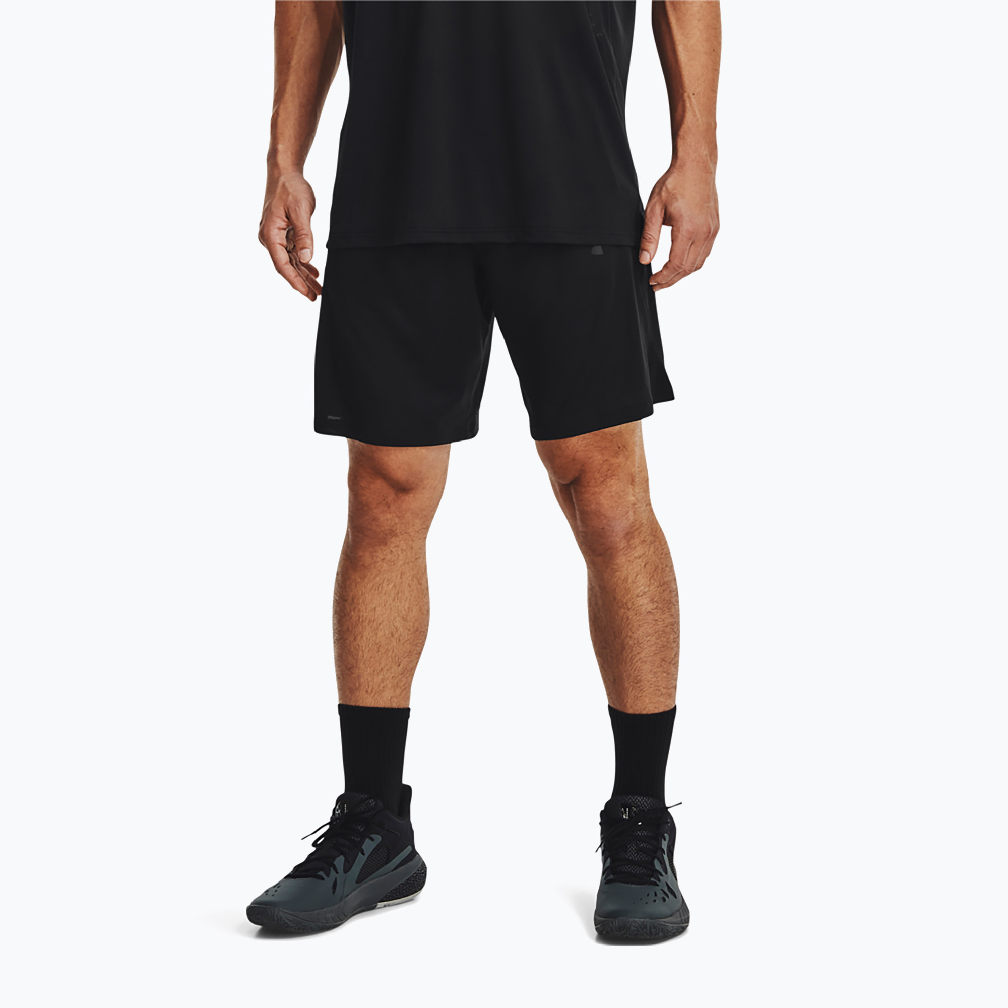 Spodenki koszykarskie męskie Under Armour Baseline 10In black/black | WYSYŁKA W 24H | 30 DNI NA ZWROT