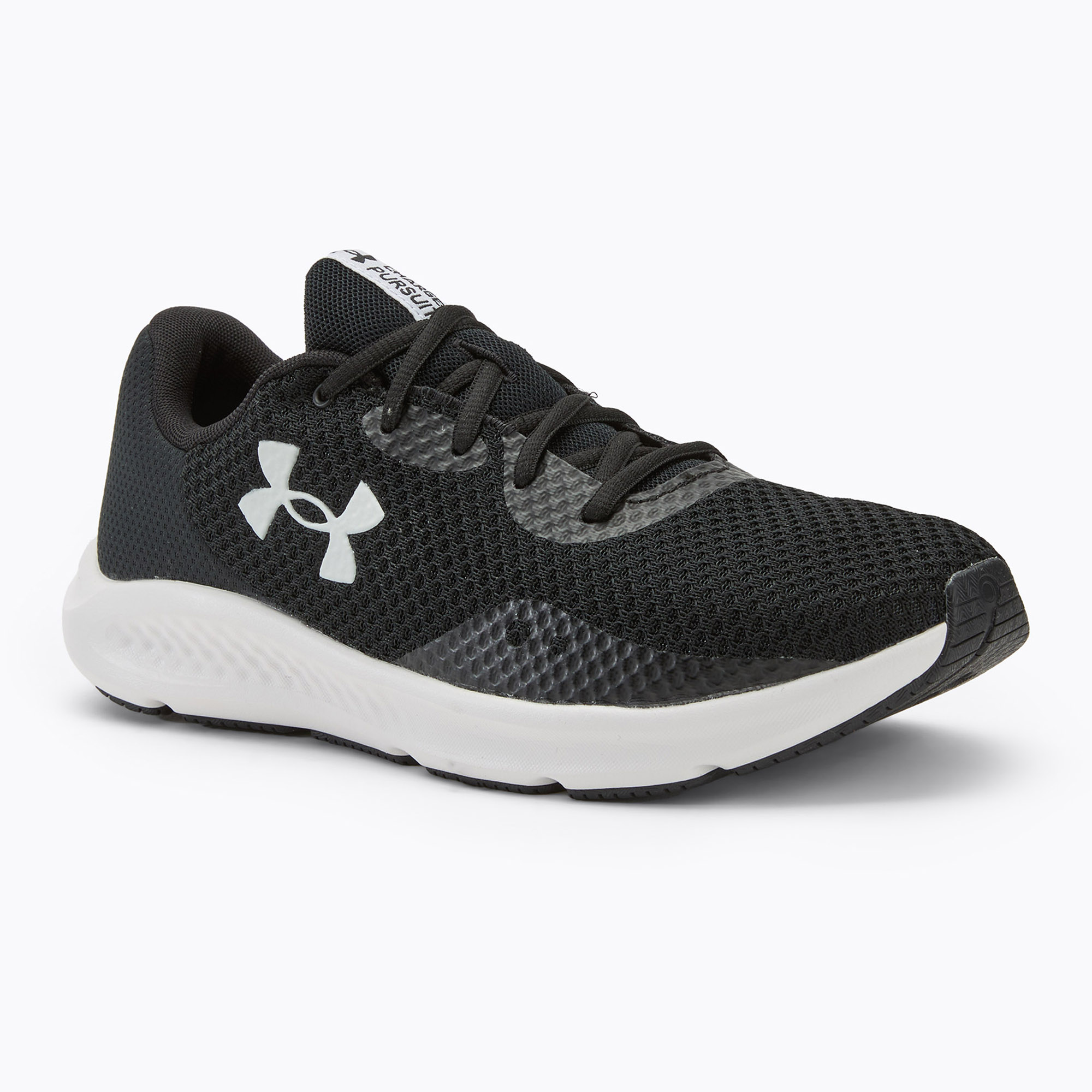 Buty do biegania męskie Under Armour Charged Pursuit 3 black/black/white | WYSYŁKA W 24H | 30 DNI NA ZWROT