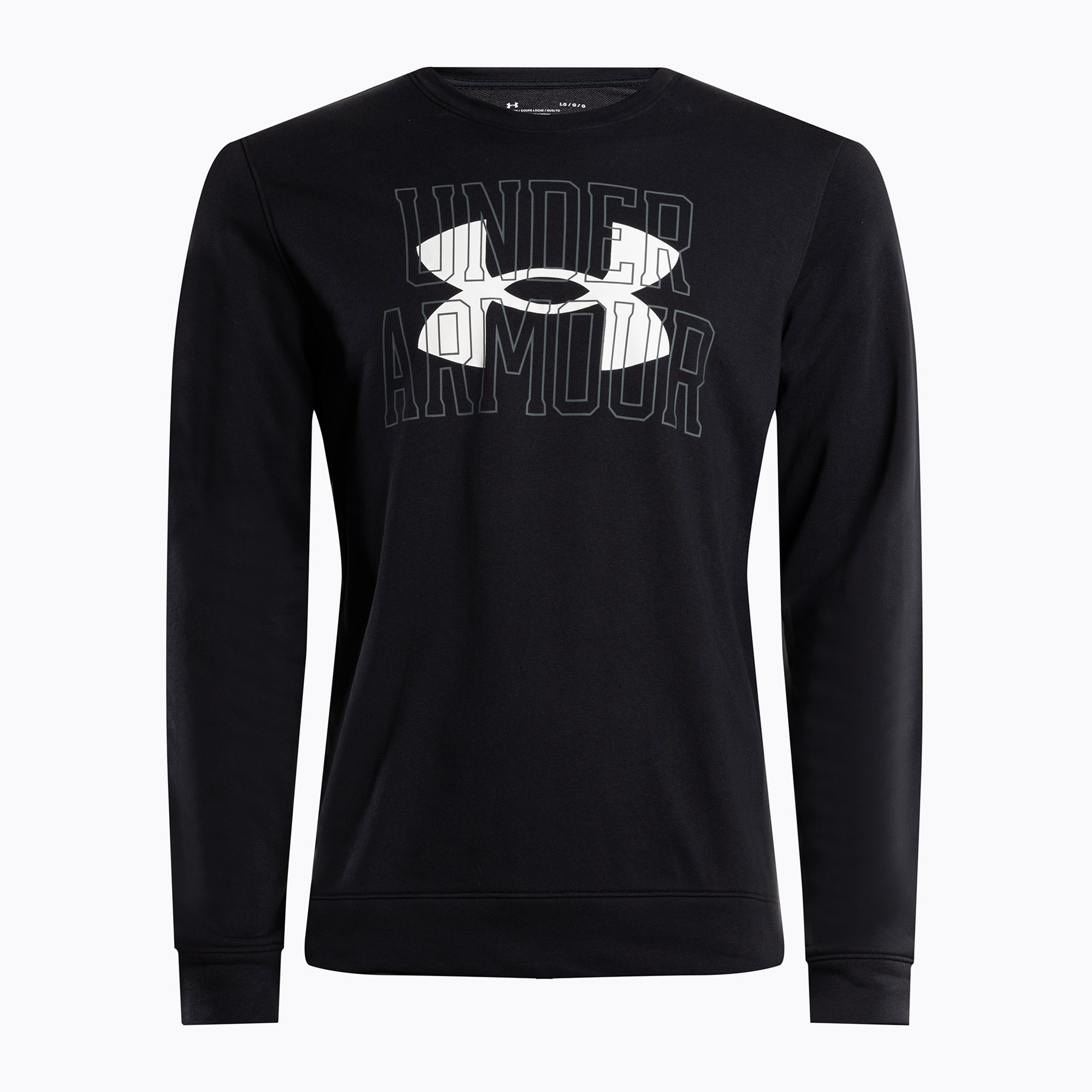 Bluza męska Under Armour Rival Terry Logo Crew black | WYSYŁKA W 24H | 30 DNI NA ZWROT