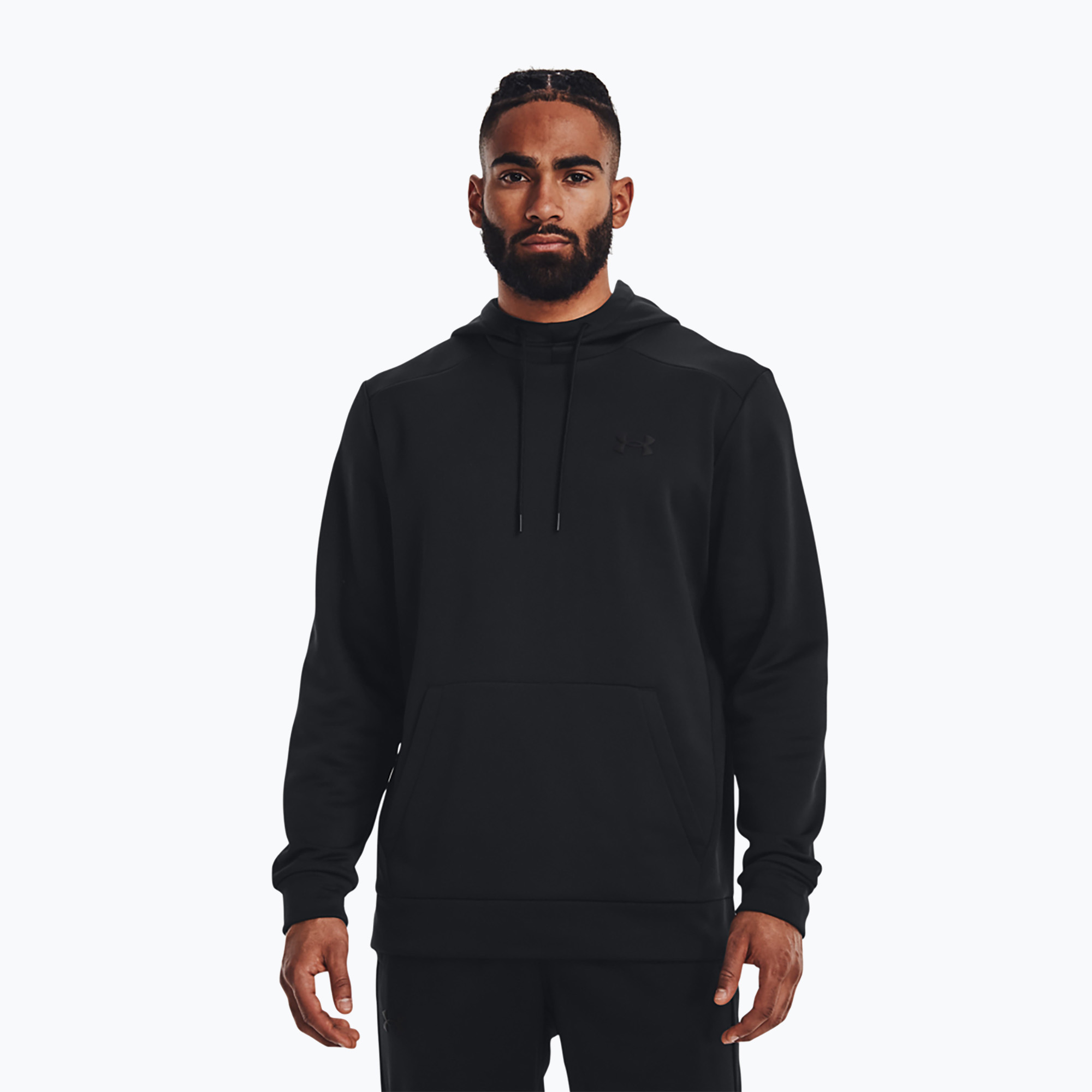 Bluza męska Under Armour Armour Fleece Hoodie black/black | WYSYŁKA W 24H | 30 DNI NA ZWROT