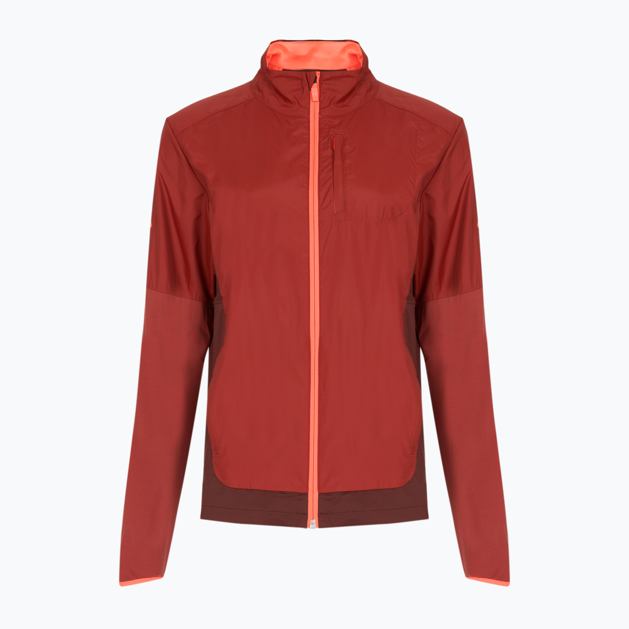 Kurtka do biegania męska Brooks Fusion Hybrid copper/run raisin 