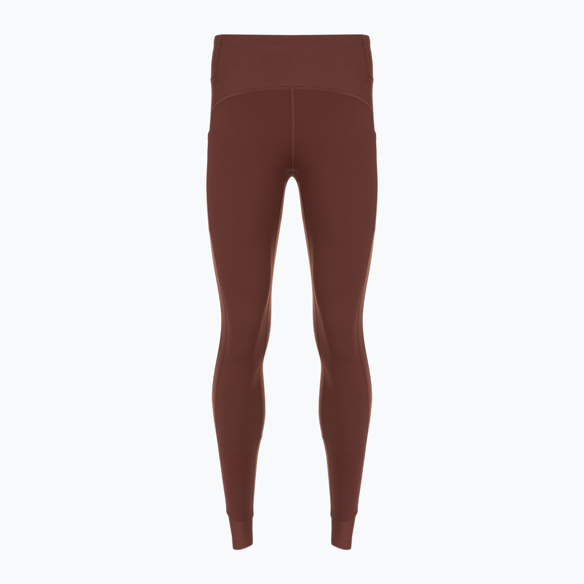 Legginsy do biegania damskie Brooks Momentum Thermal Tight run raisin 