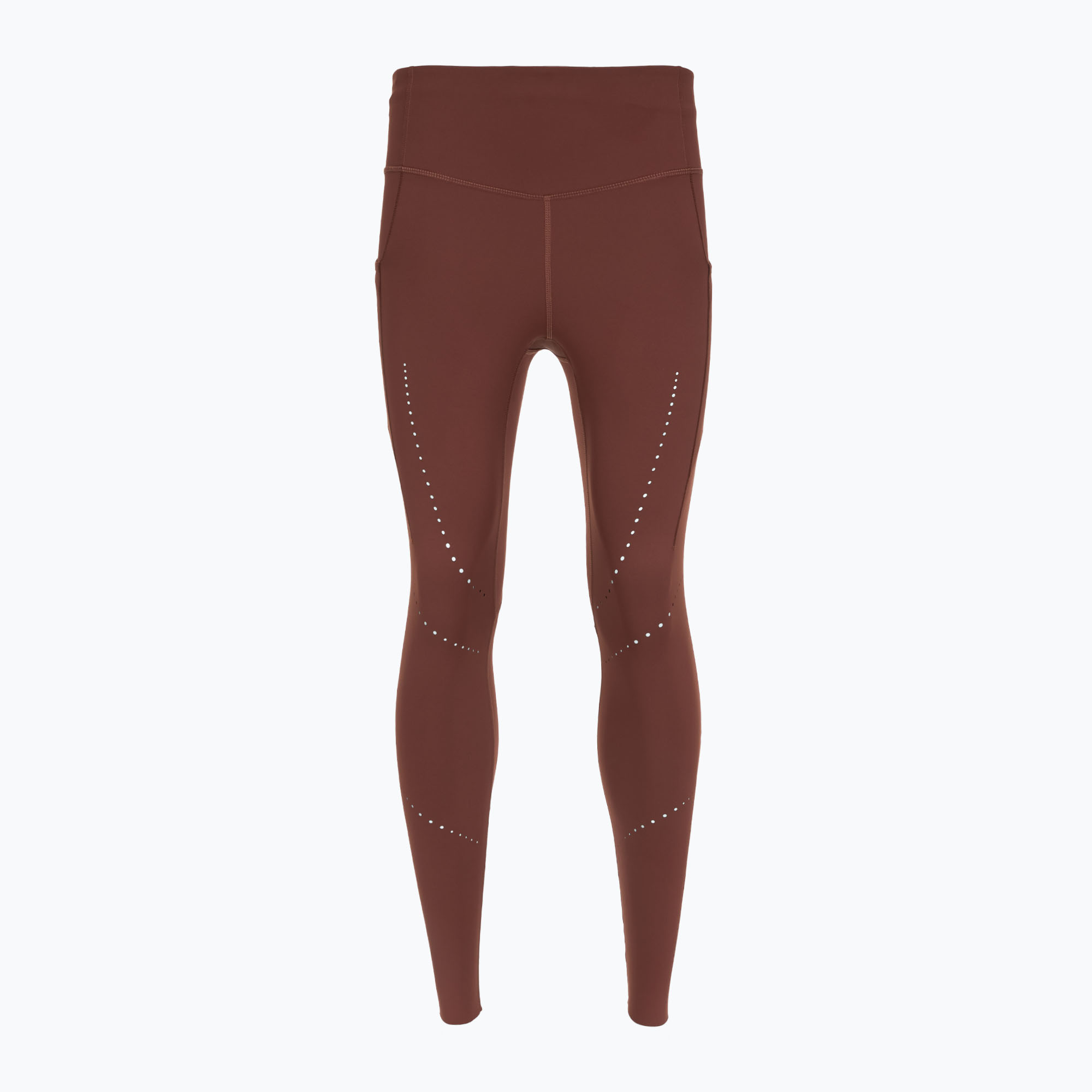 Legginsy do biegania damskie Brooks Method 7/8 Tight run raisin 