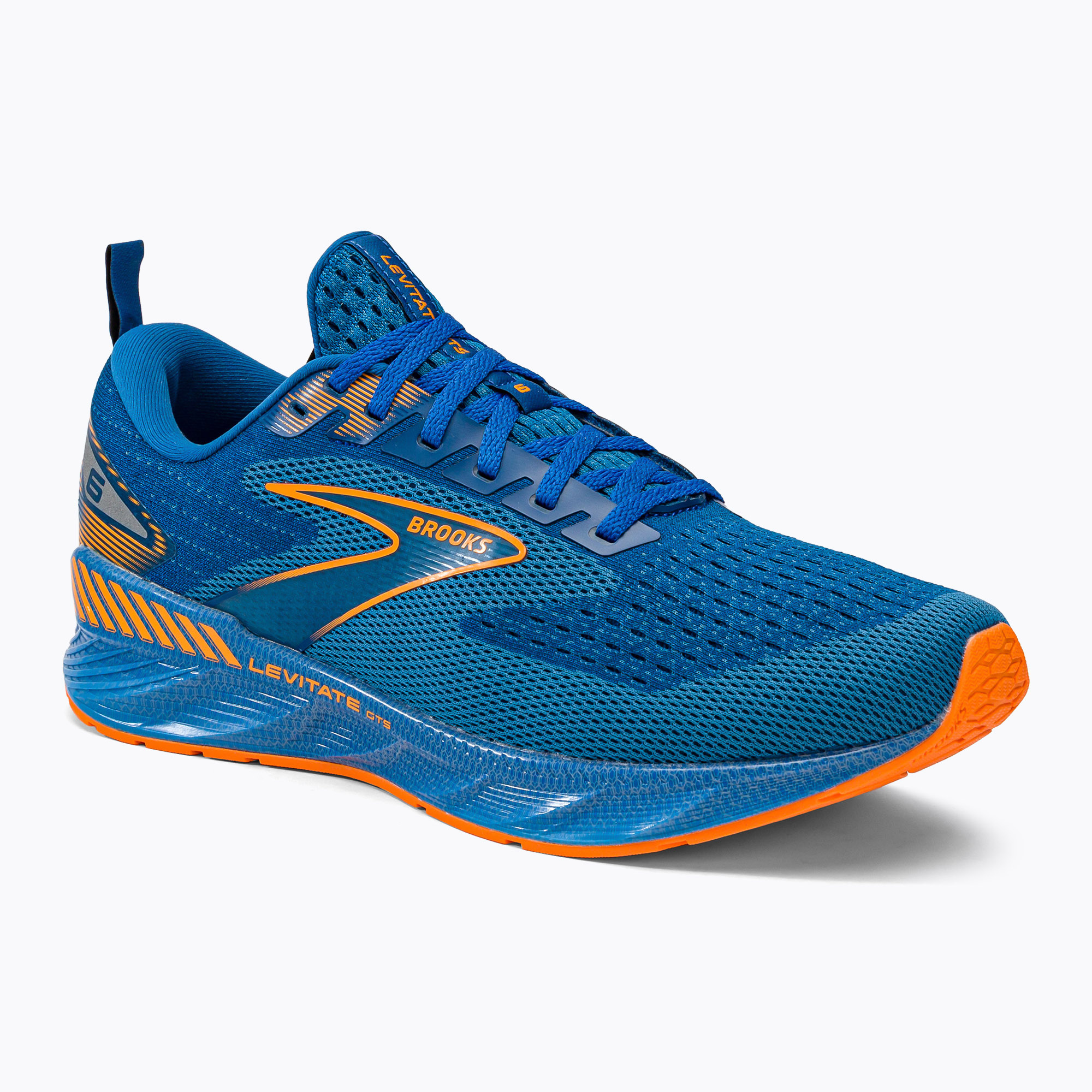 Buty do biegania męskie Brooks Levitate GTS 6 classic blue/orange | WYSYŁKA W 24H | 30 DNI NA ZWROT