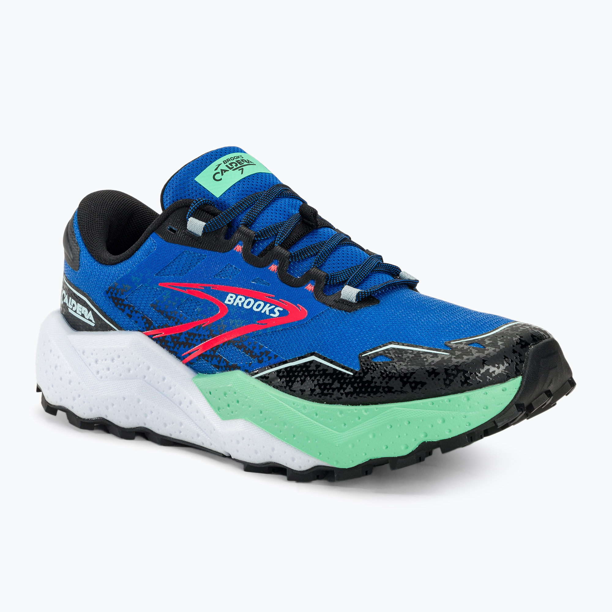 Buty do biegania męskie Brooks Caldera 7 victoria blue/black/spring bud | WYSYŁKA W 24H | 30 DNI NA ZWROT