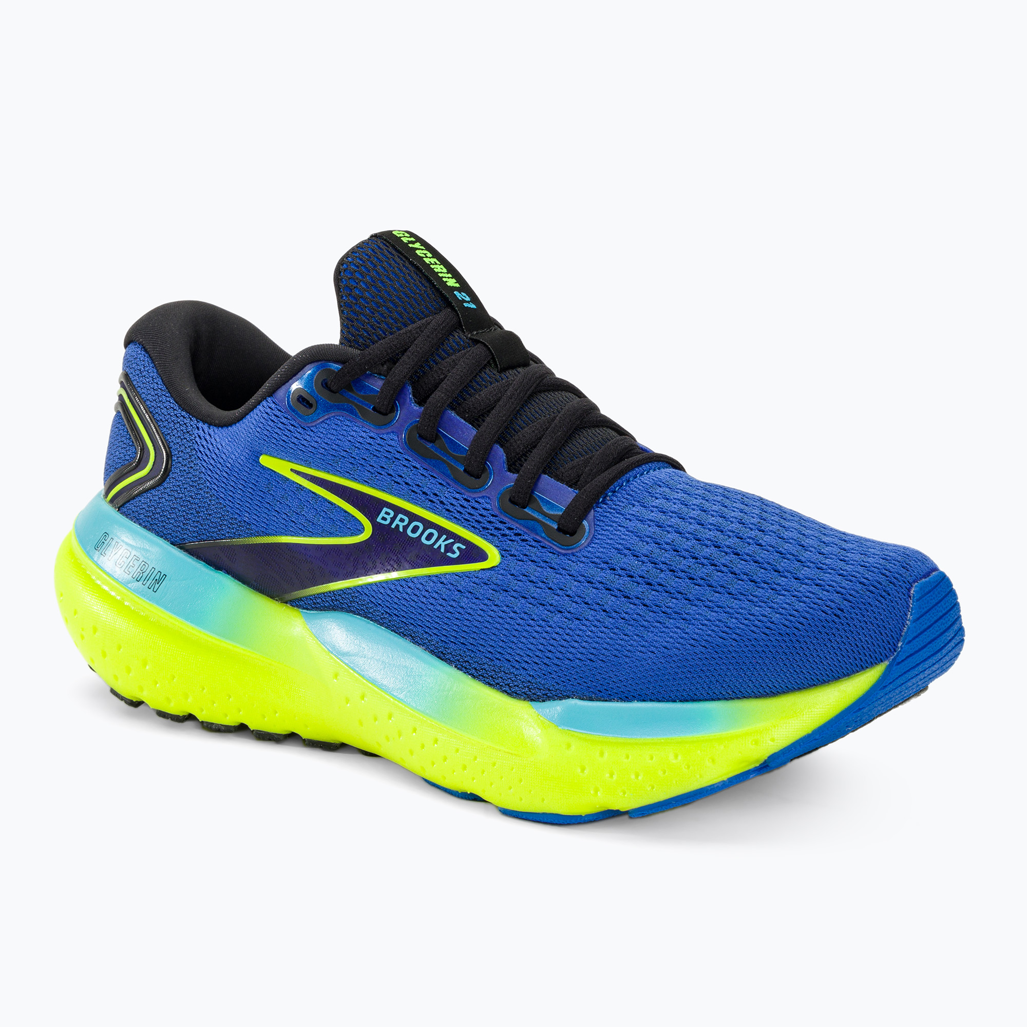 Buty do biegania męskie Brooks Glycerin 21 blue/nightlife/black | WYSYŁKA W 24H | 30 DNI NA ZWROT