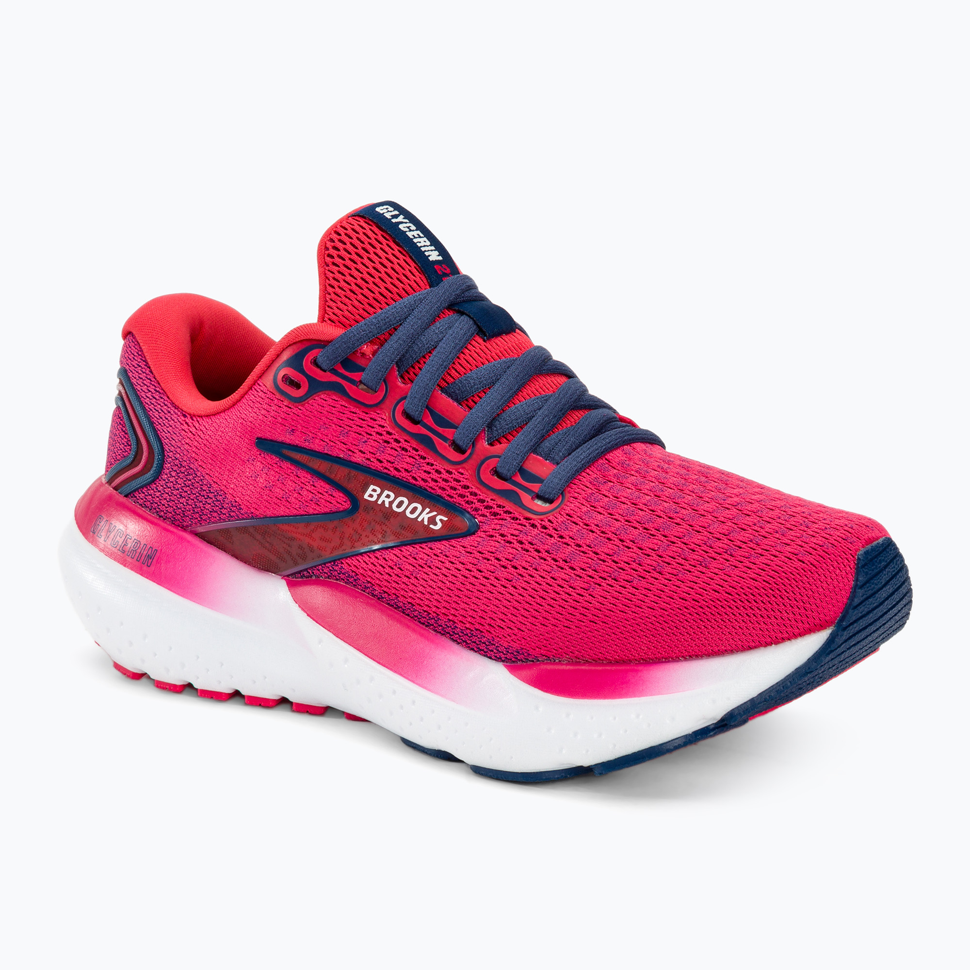 Buty do biegania damskie Brooks Glycerin 21 raspberry/estate blue | WYSYŁKA W 24H | 30 DNI NA ZWROT