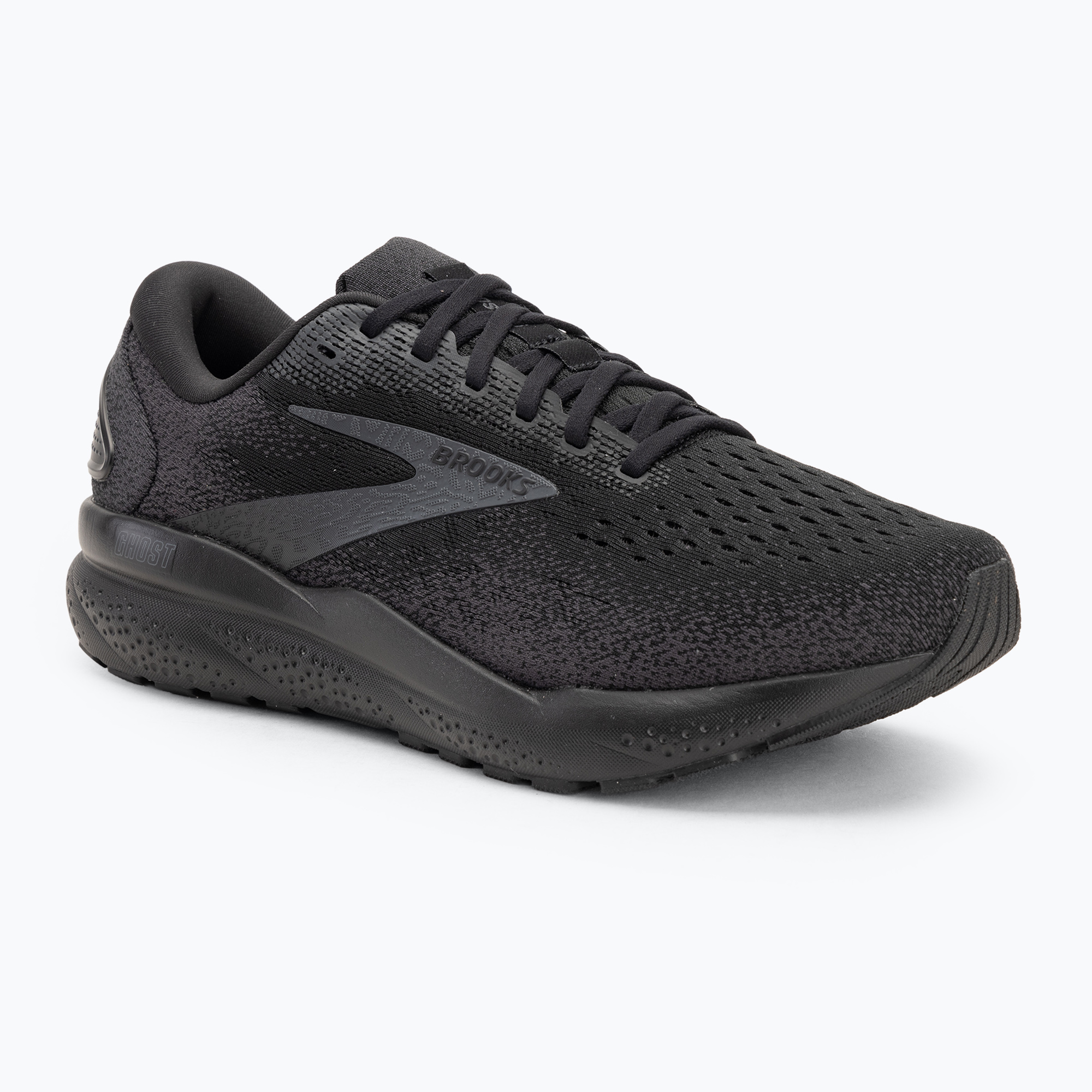 Buty do biegania męskie Brooks Ghost 16 wide fit black/black/ebony 