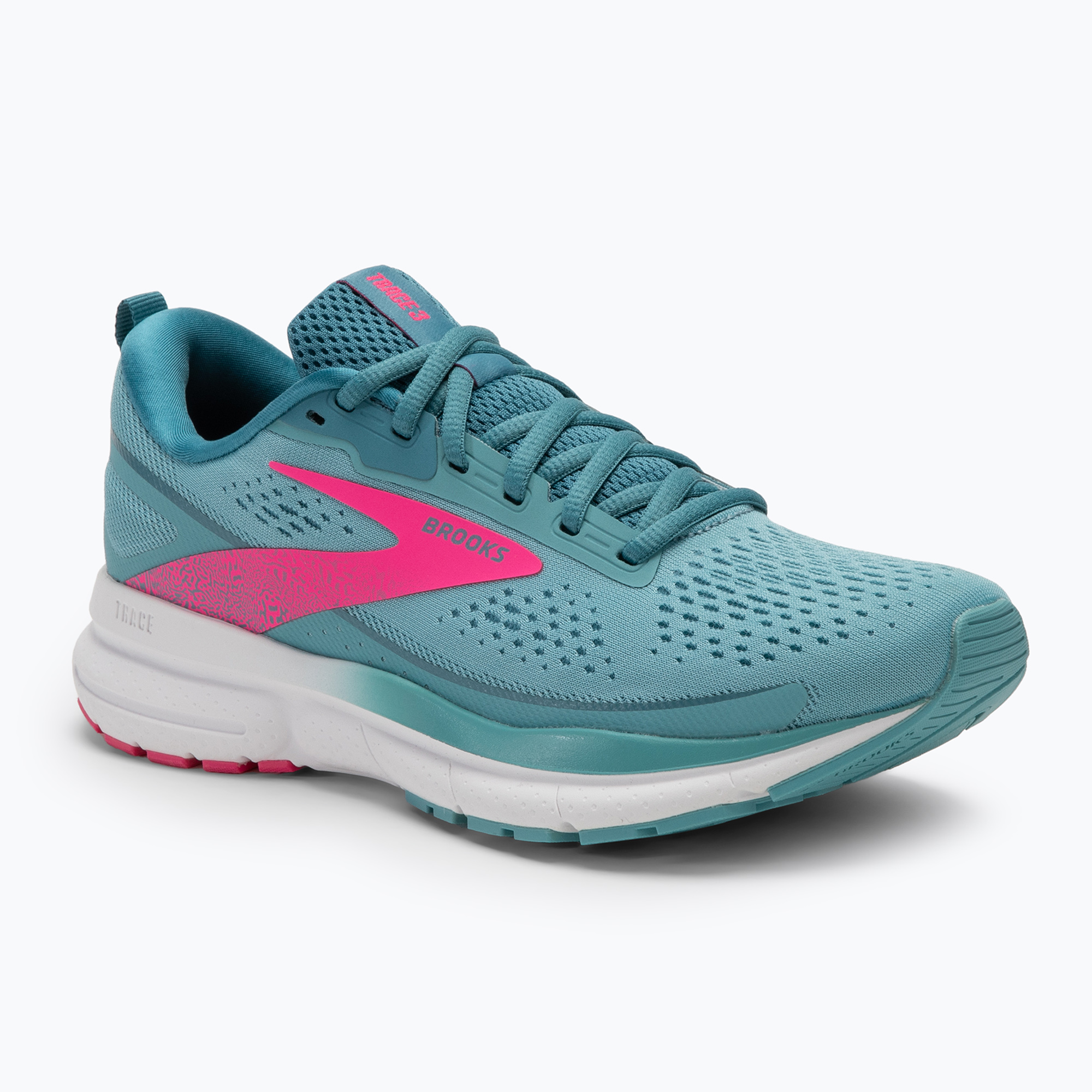 Buty do biegania damskie Brooks Trace 3 aqua/storm/pink | WYSYŁKA W 24H | 30 DNI NA ZWROT