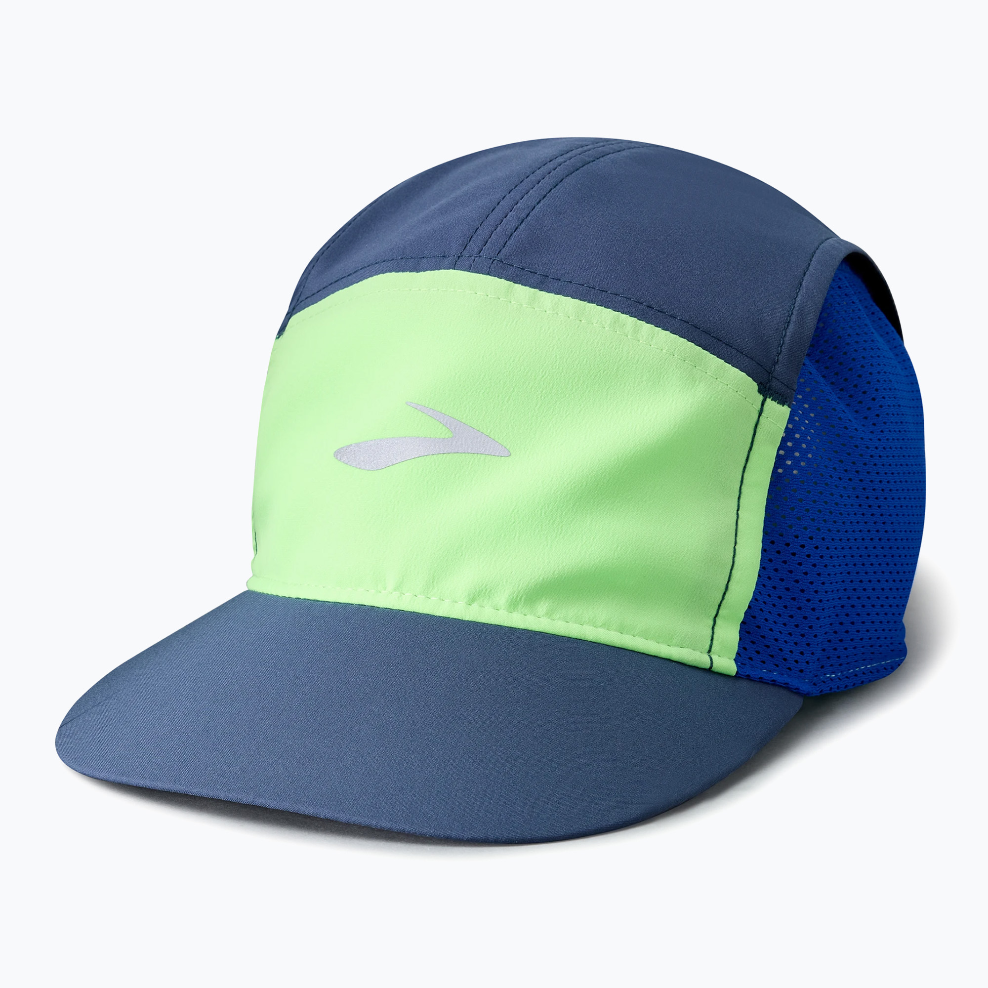 Czapka z daszkiem Brooks Propel Mesh 2.0 blue slate/limeade/neo blue | WYSYŁKA W 24H | 30 DNI NA ZWROT