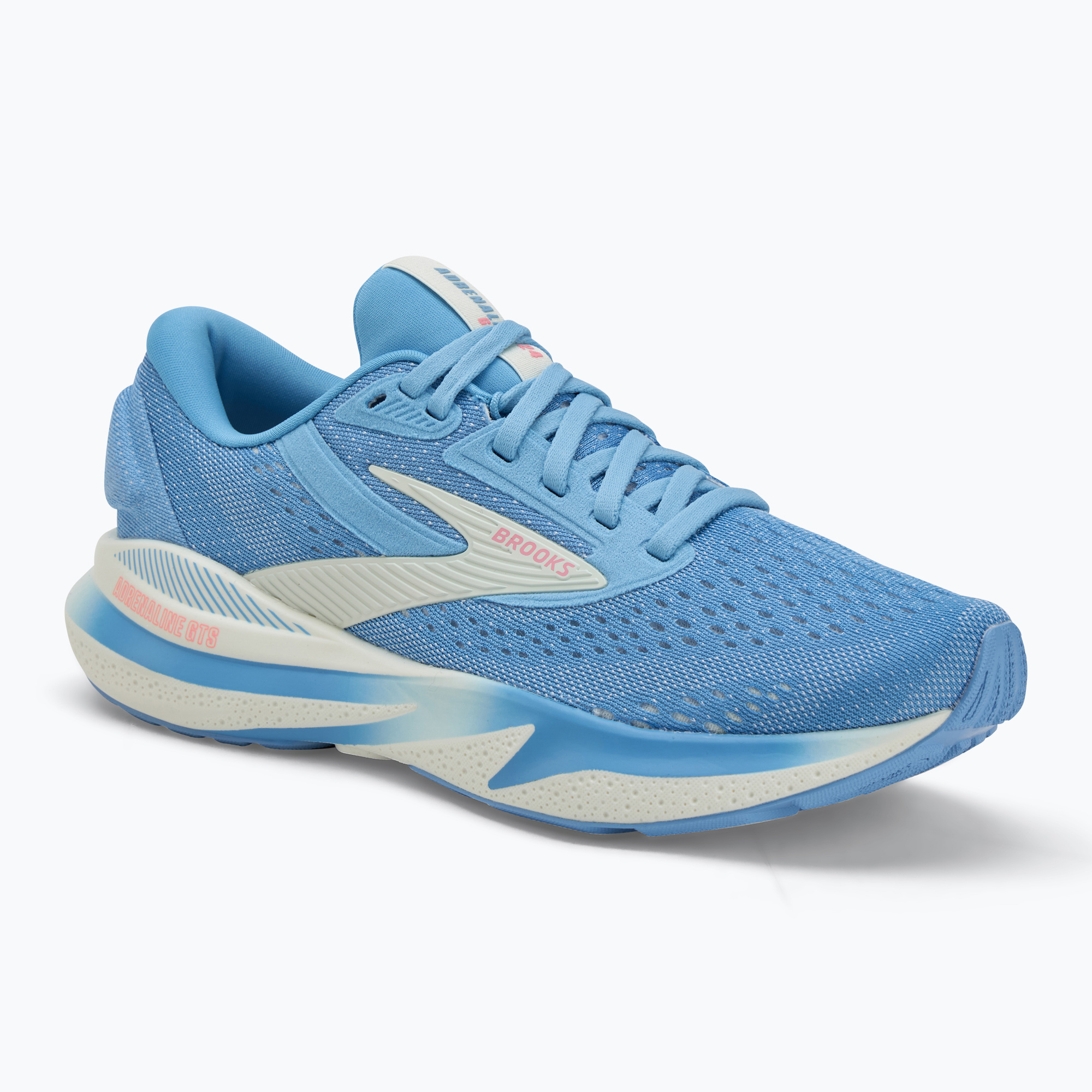Buty do biegania damskie Brooks Adrenaline GTS 24 bonnie blue/grey/pink 