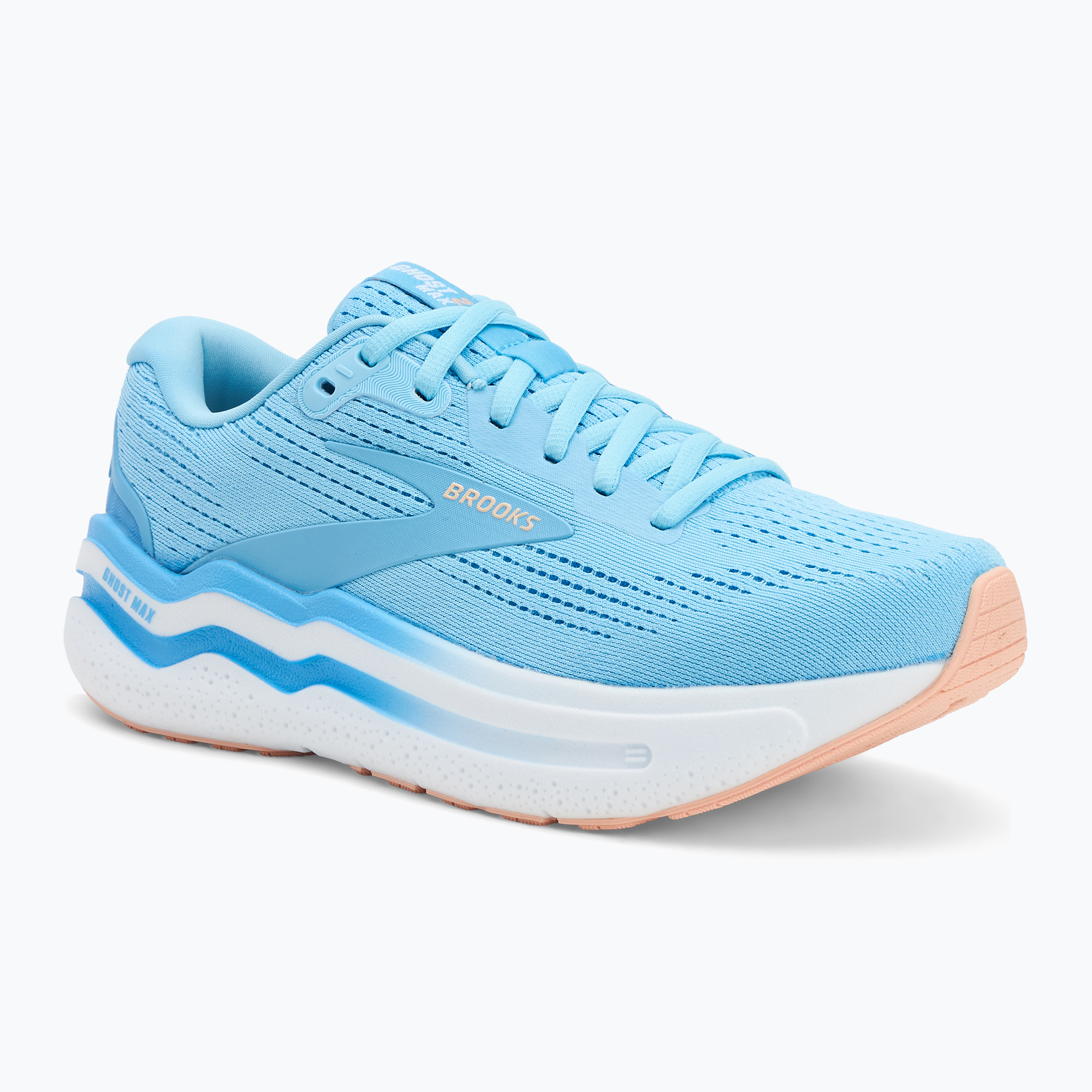 Buty do biegania damskie Brooks Ghost Max 2 baltic sea/bonnie blue/peach 