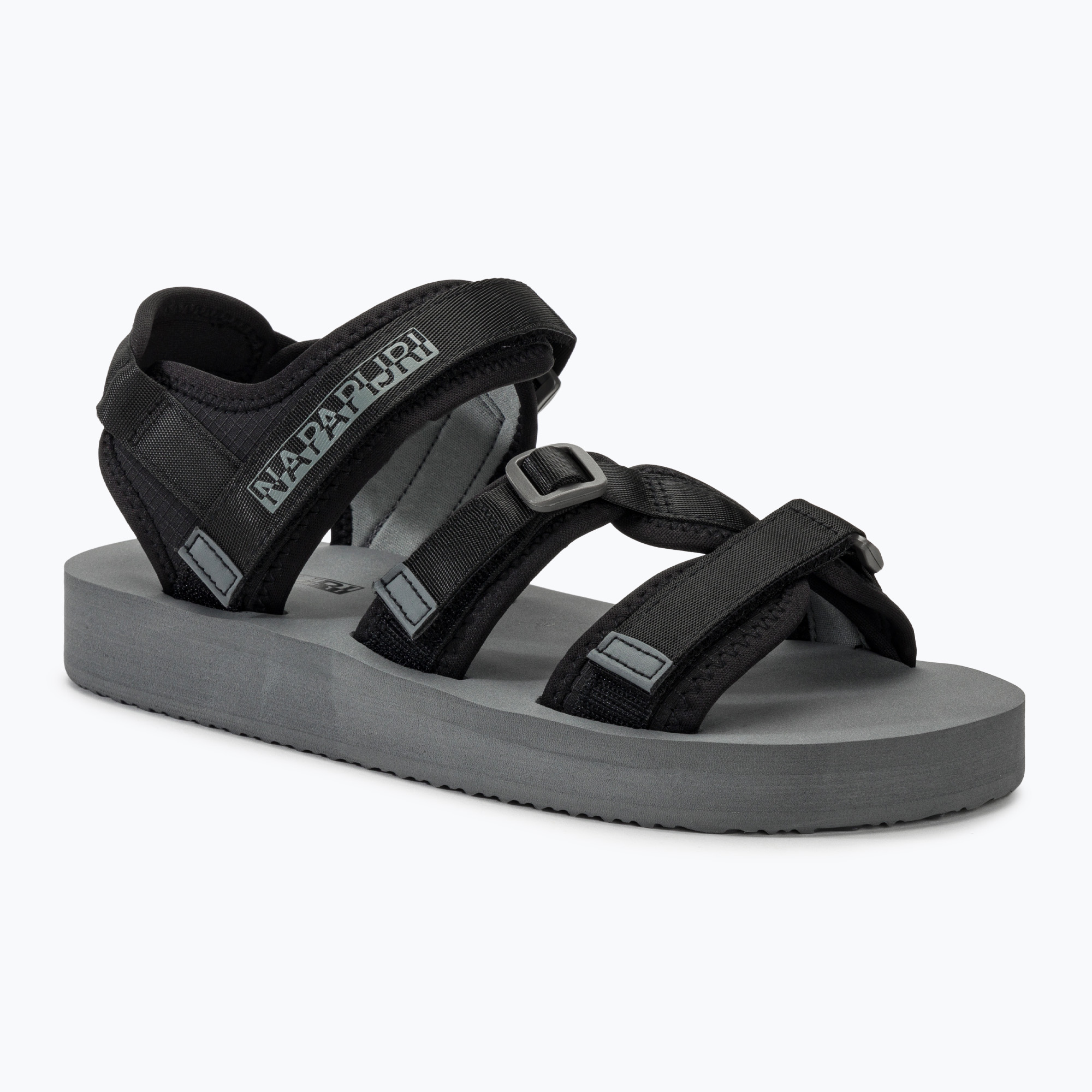 Sandały męskie Napapijri NP0A4I8H black/grey | WYSYŁKA W 24H | 30 DNI NA ZWROT