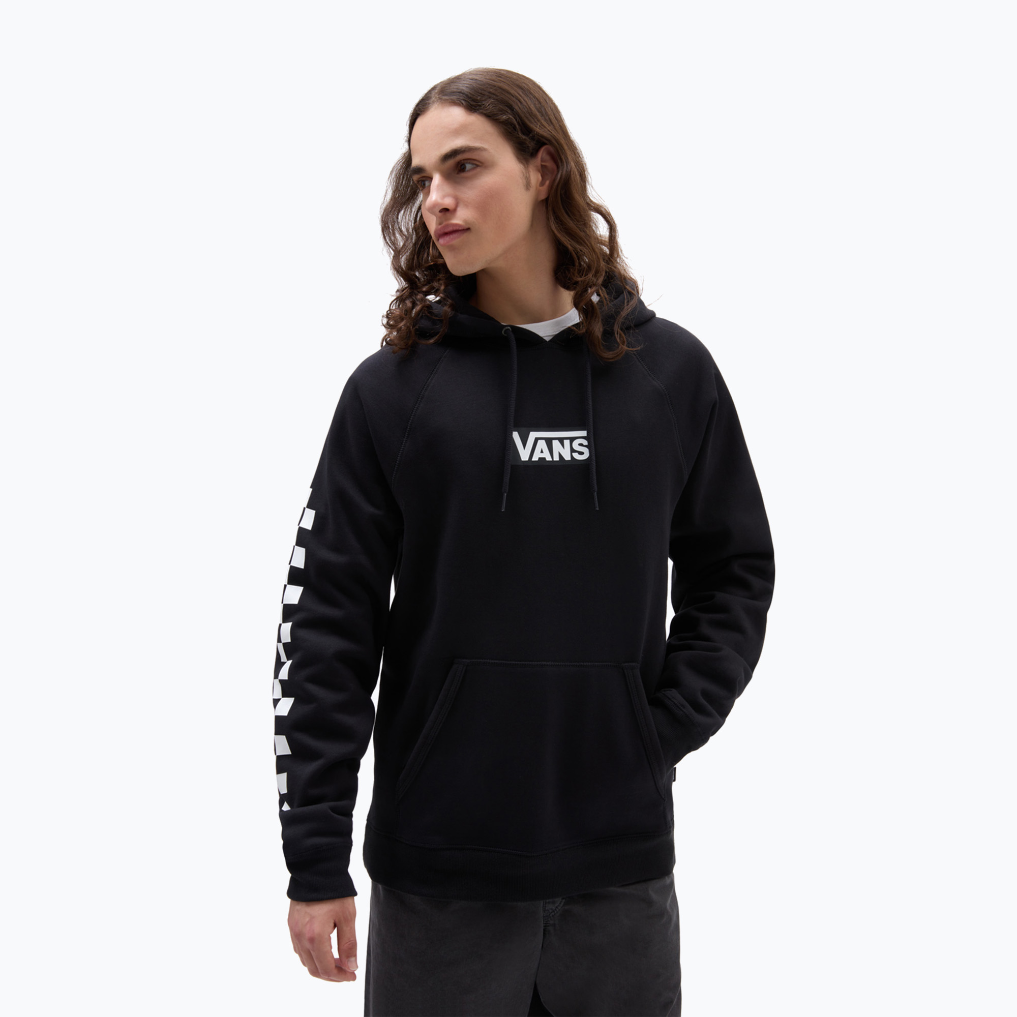 Bluza męska Vans Mn Versa Standard Hoodie black/checkerboard | WYSYŁKA W 24H | 30 DNI NA ZWROT