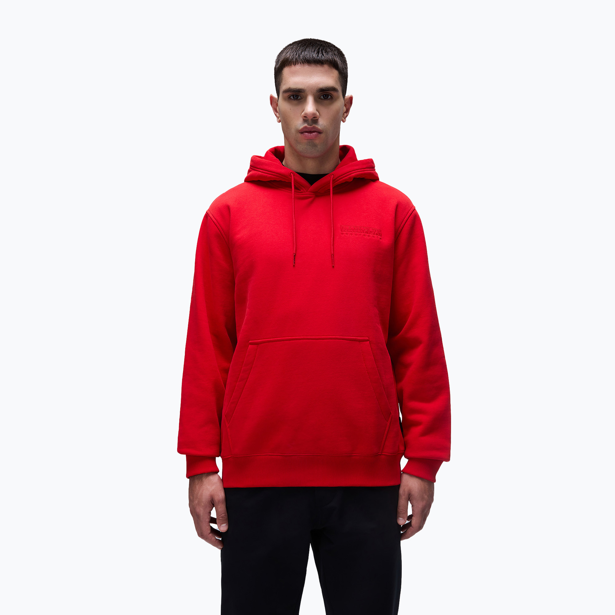 Bluza męska Napapijri B-Kander Hooded red goji | WYSYŁKA W 24H | 30 DNI NA ZWROT