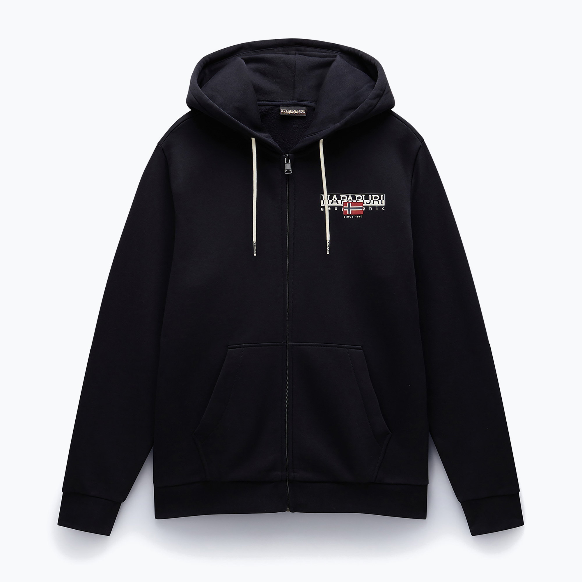 Bluza męska Napapijri B-Aylmer Full Ziphint black | WYSYŁKA W 24H | 30 DNI NA ZWROT