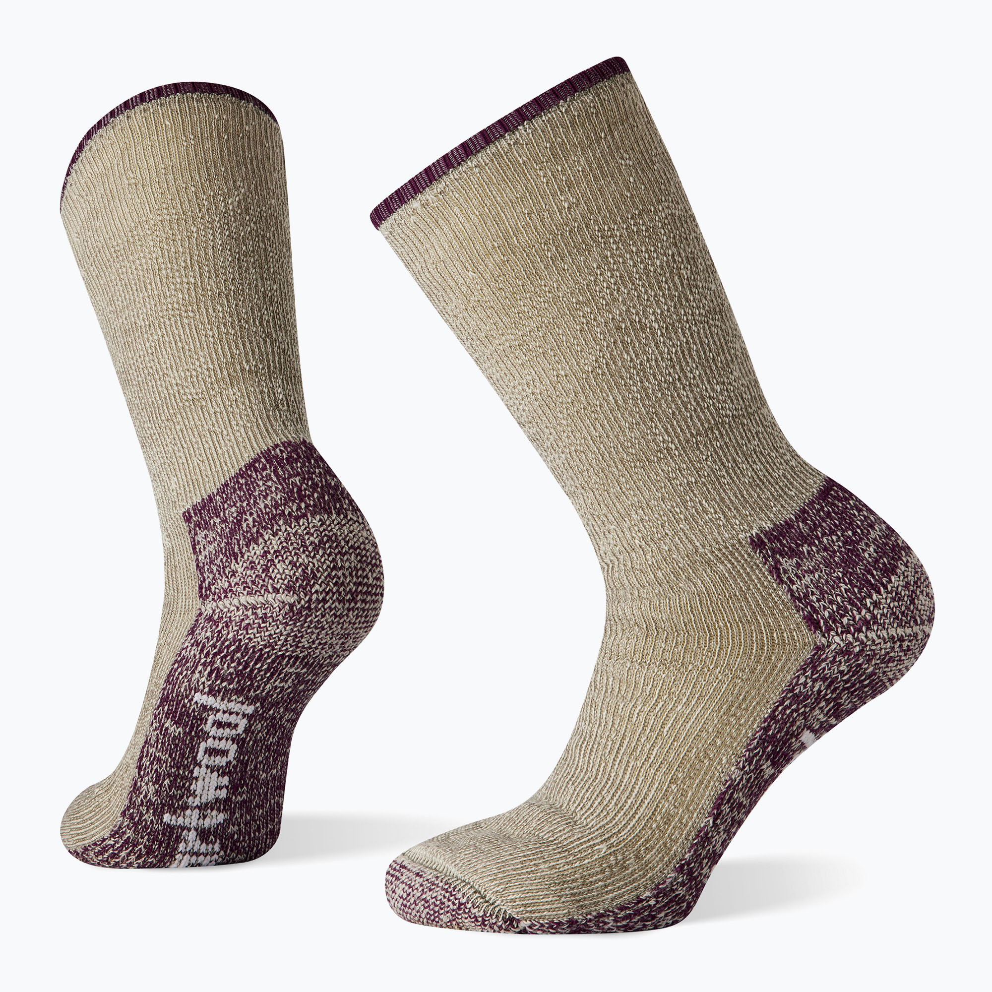 Skarpety damskie Smartwool Mountaineer Classic Edition Maximum Cushion Crew taupe | WYSYŁKA W 24H | 30 DNI NA ZWROT