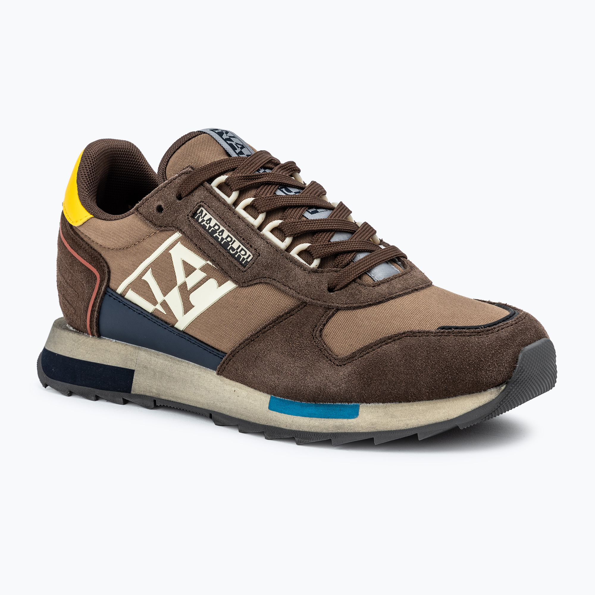 Buty męskie Napapijri Virtus brown hickory | WYSYŁKA W 24H | 30 DNI NA ZWROT