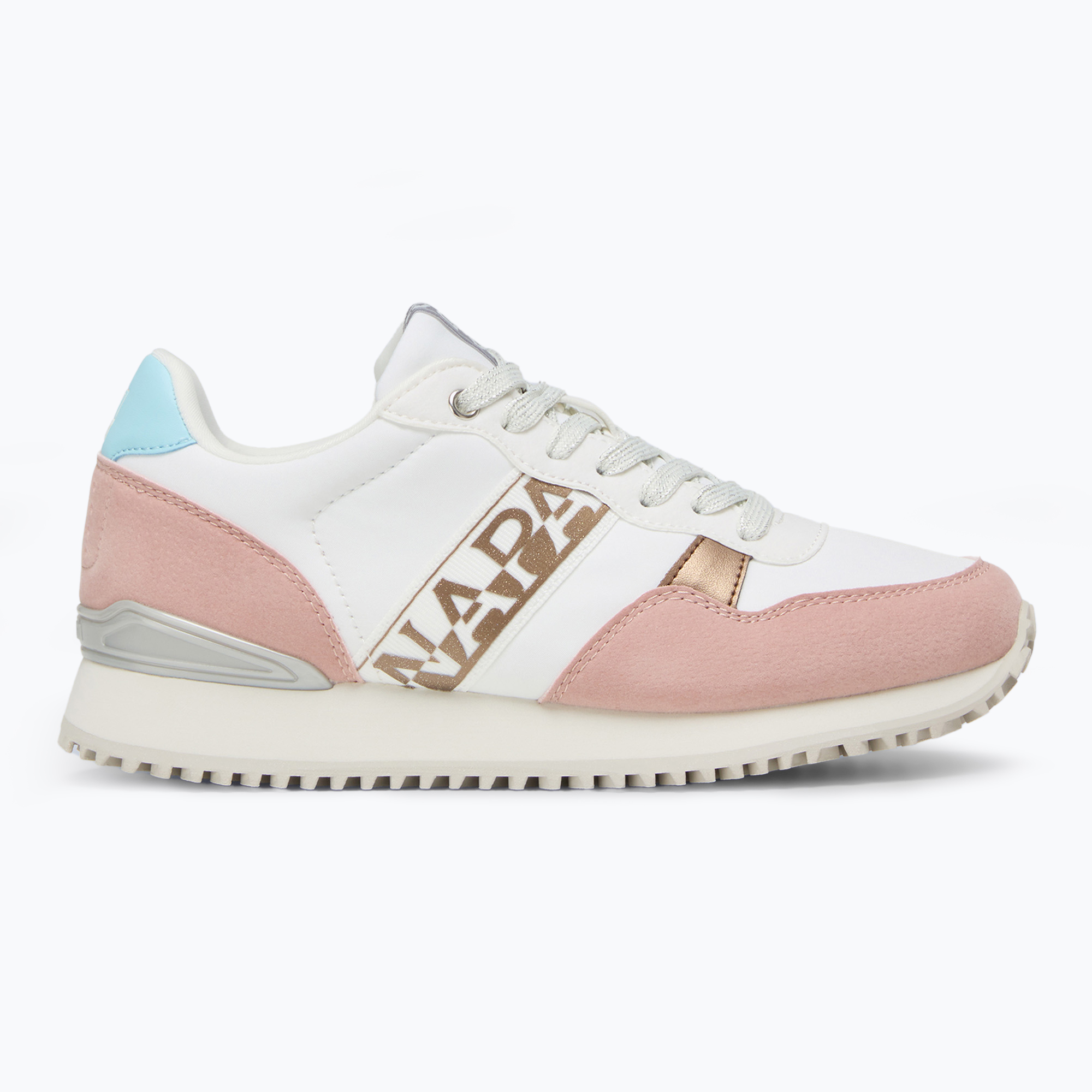 Buty damskie Napapijri Astra white/pink 