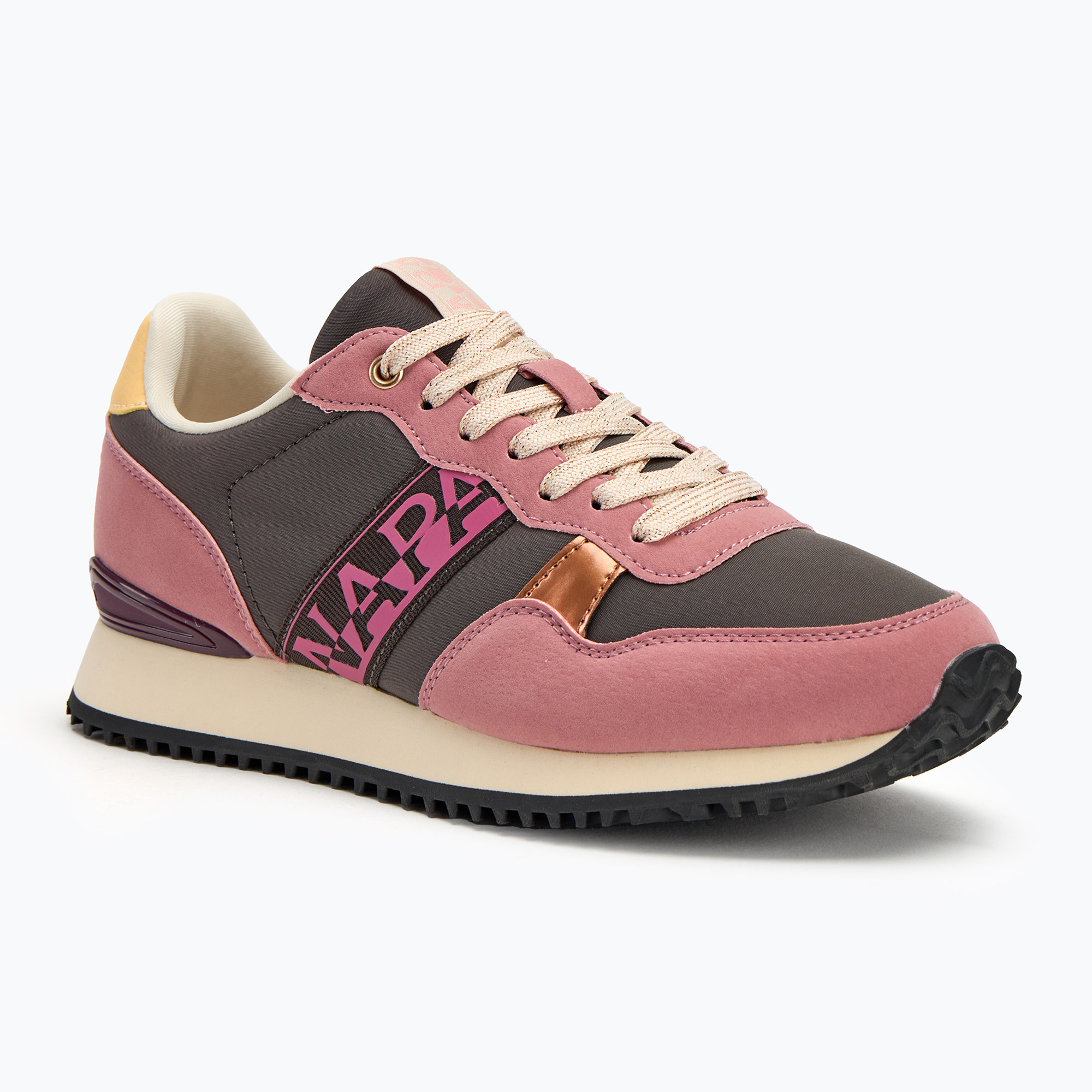 Buty damskie Napapijri Astra brown/ pink | WYSYŁKA W 24H | 30 DNI NA ZWROT