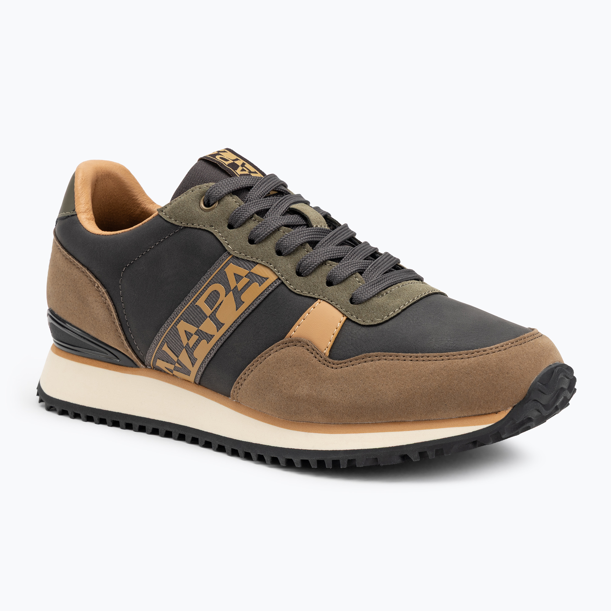 Buty męskie Napapijri Cosmos brown ebony 