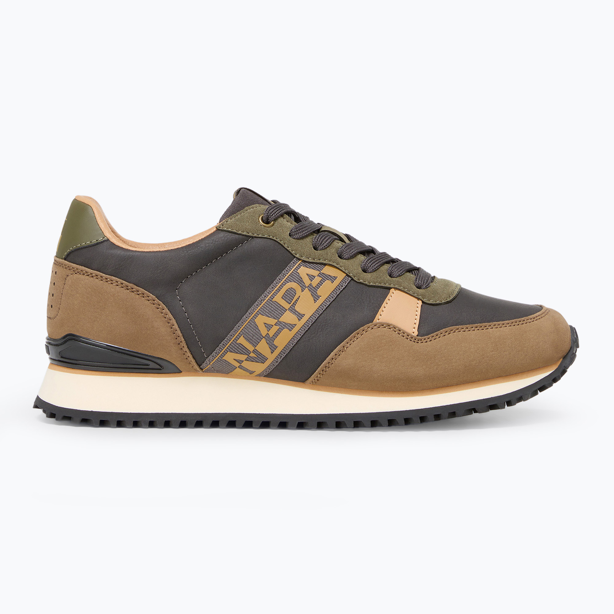 Buty męskie Napapijri Cosmos brown ebony 