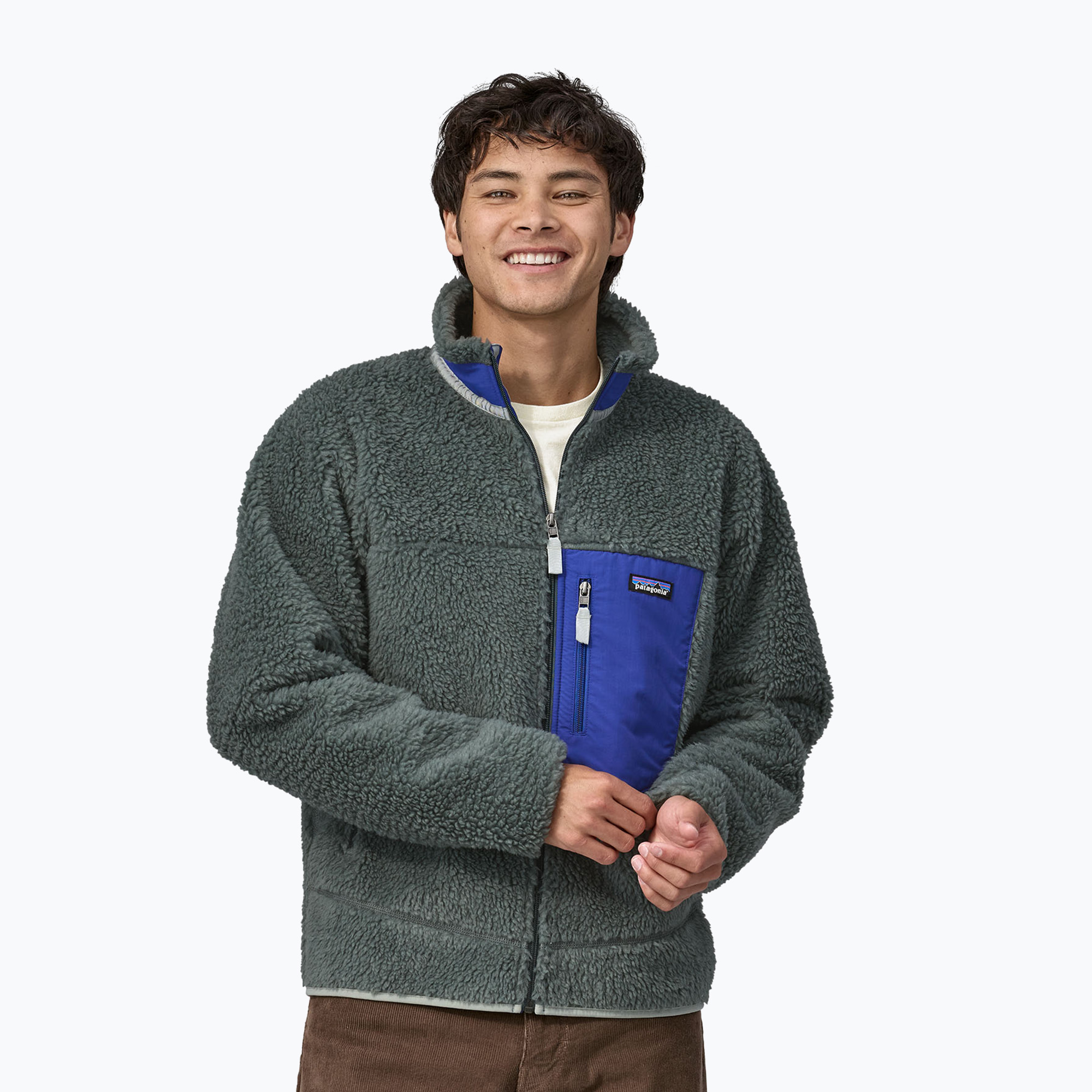 Bluza polarowa męska Patagonia Classic Retro-X nouveau green | WYSYŁKA W 24H | 30 DNI NA ZWROT