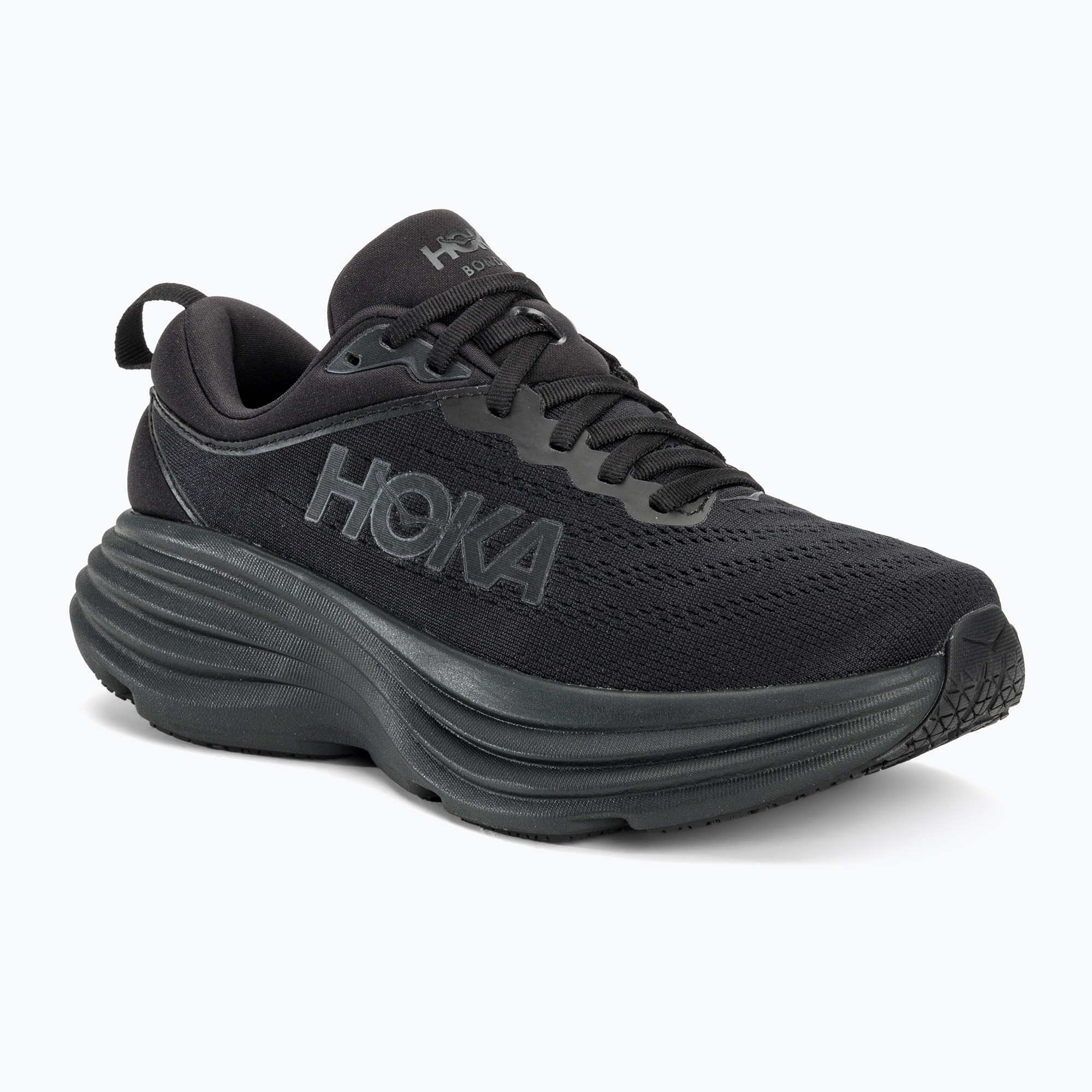 Buty do biegania damskie HOKA Bondi 8 Wide black/black | WYSYŁKA W 24H | 30 DNI NA ZWROT