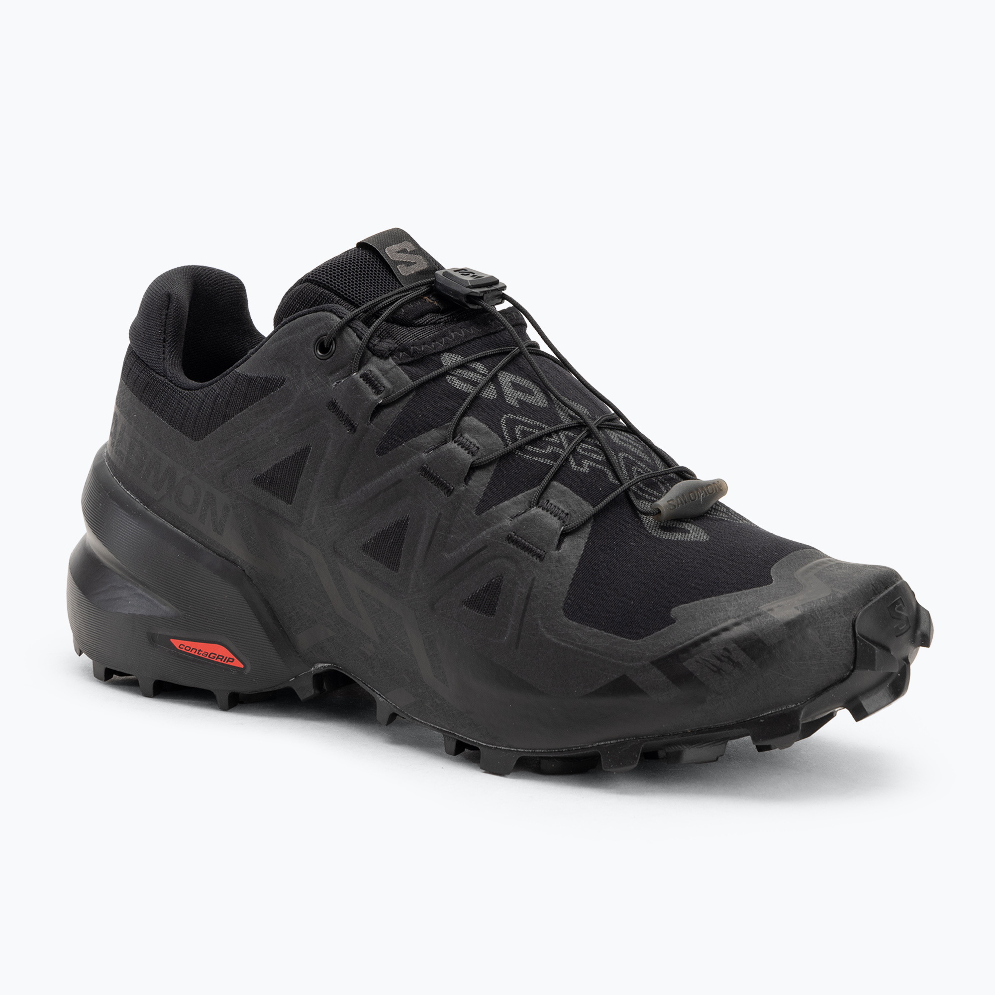 Buty do biegania męskie Salomon Speedcross 6 Wide black/phantom 