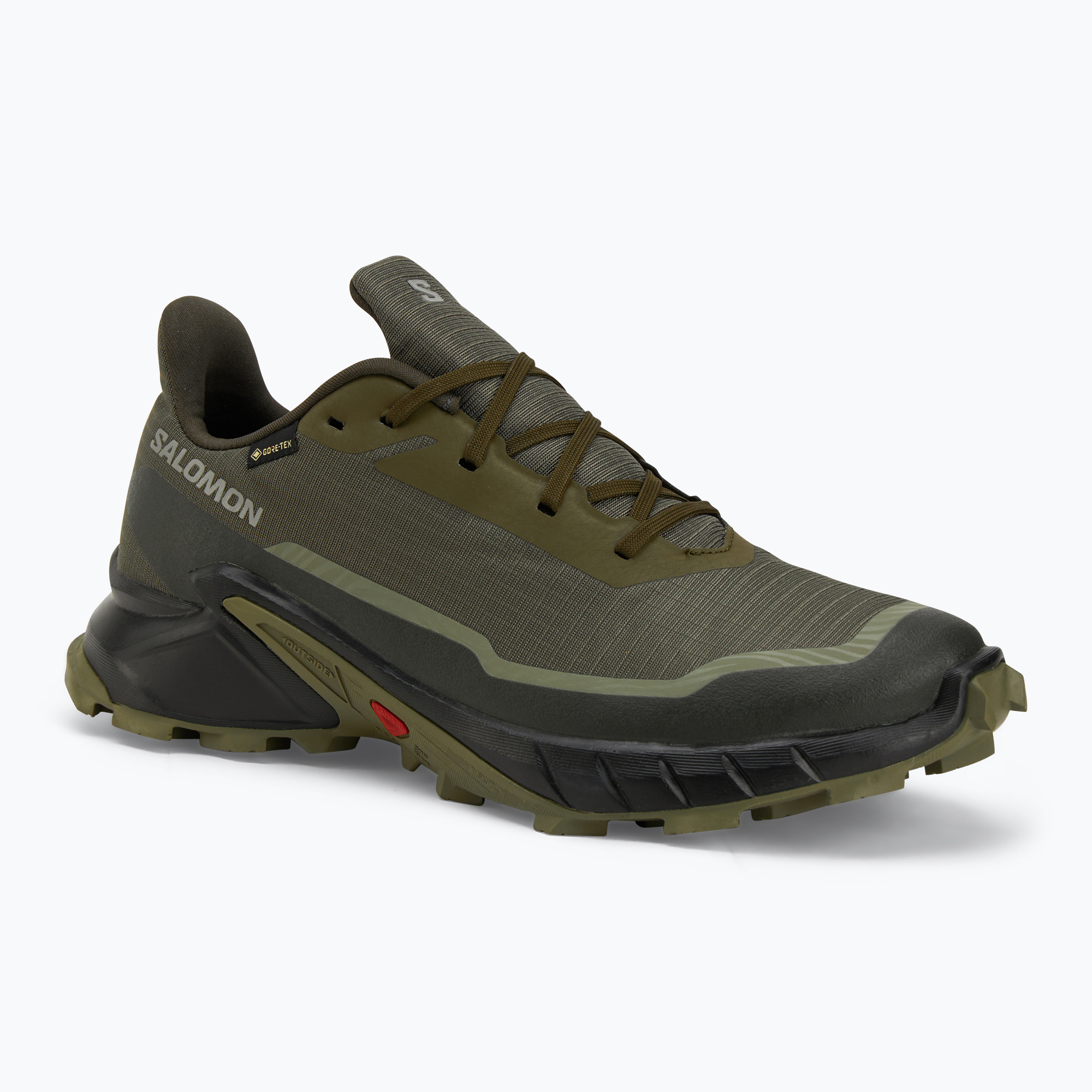 Buty do biegania męskie Salomon Alphacross 5 GTX olive night/black 