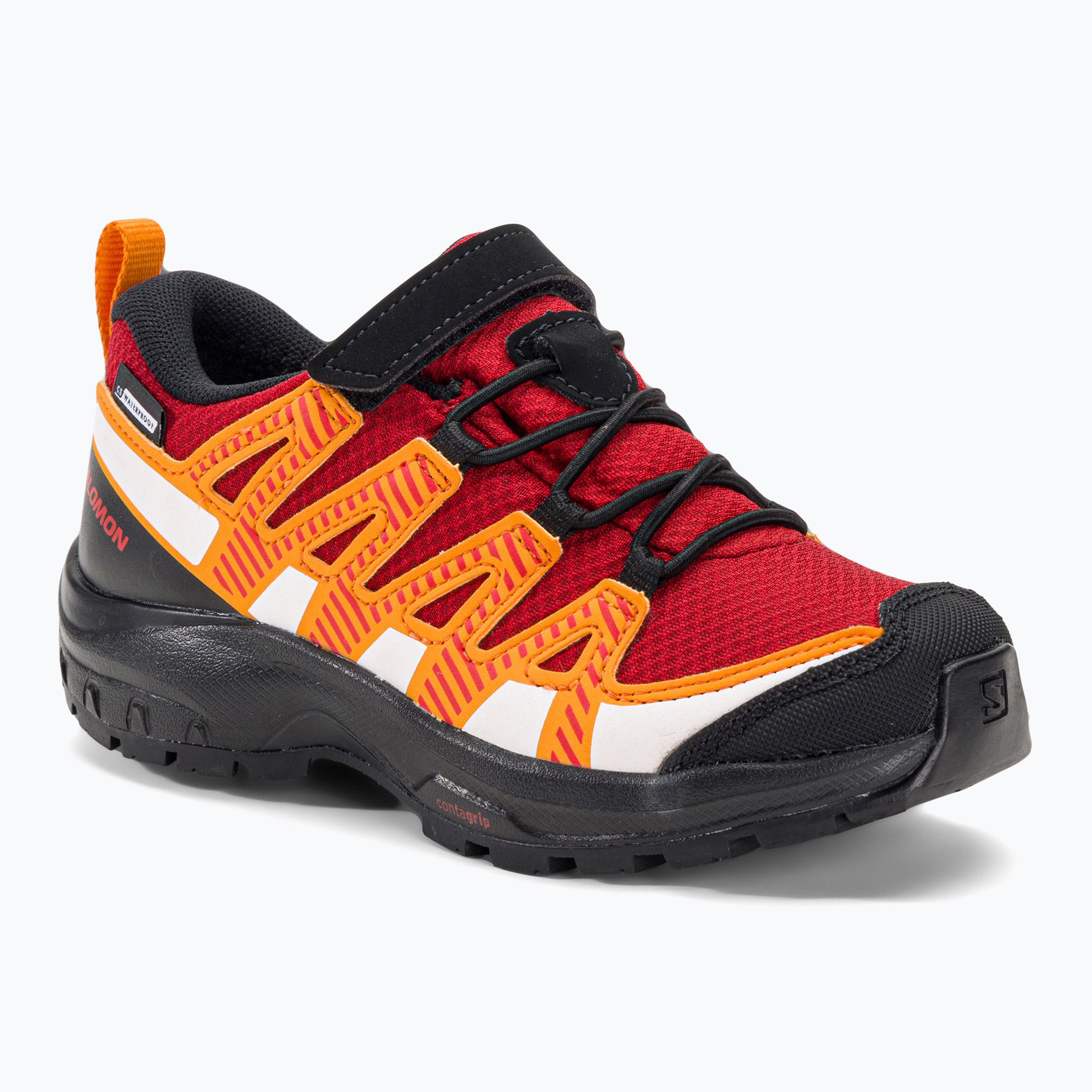 Buty trekkingowe dziecięce Salomon XA Pro V8 CSWP red/black/opeppe | WYSYŁKA W 24H | 30 DNI NA ZWROT
