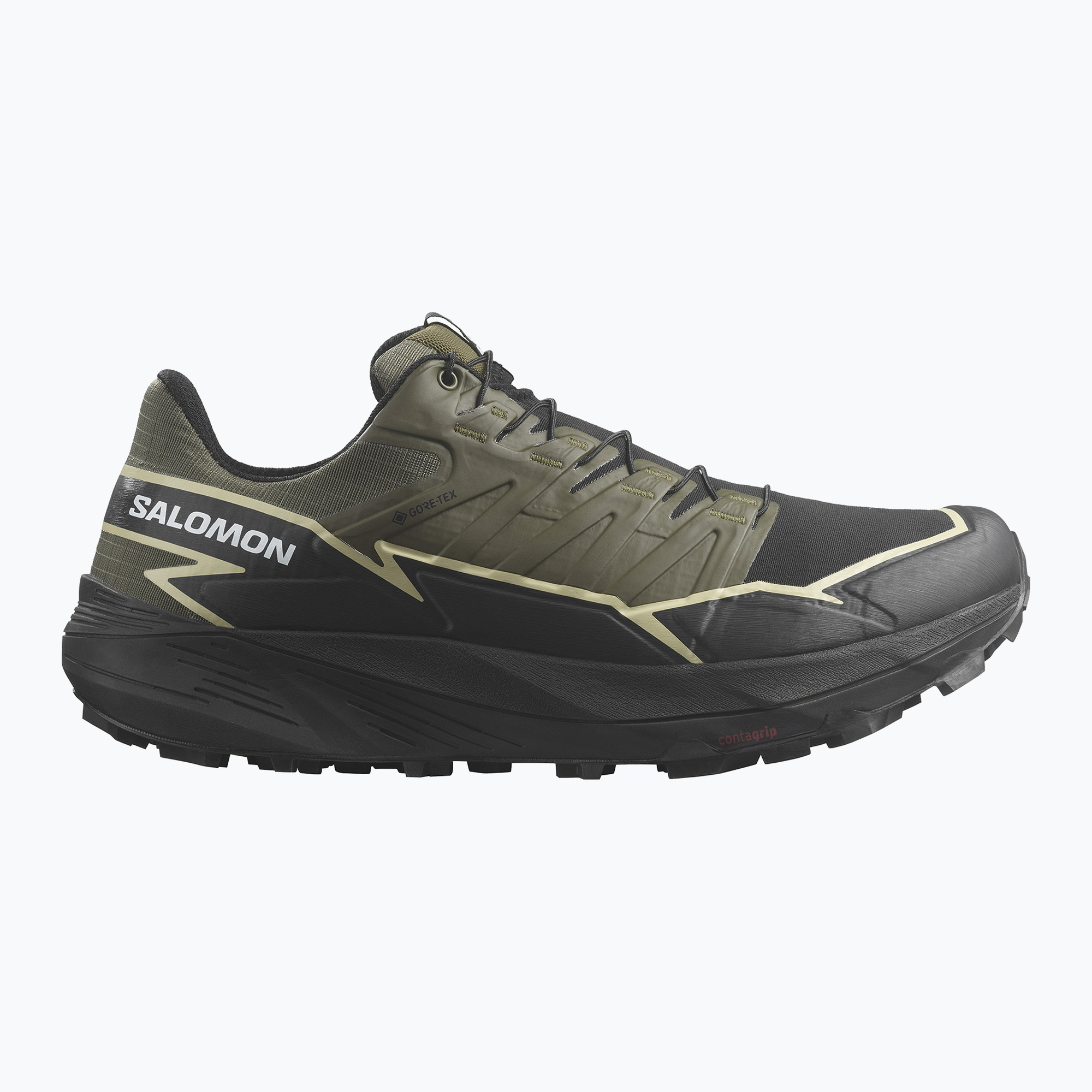 Buty do biegania męskie Salomon Thundercoss GTX olive night/black/alfalfa | WYSYŁKA W 24H | 30 DNI NA ZWROT