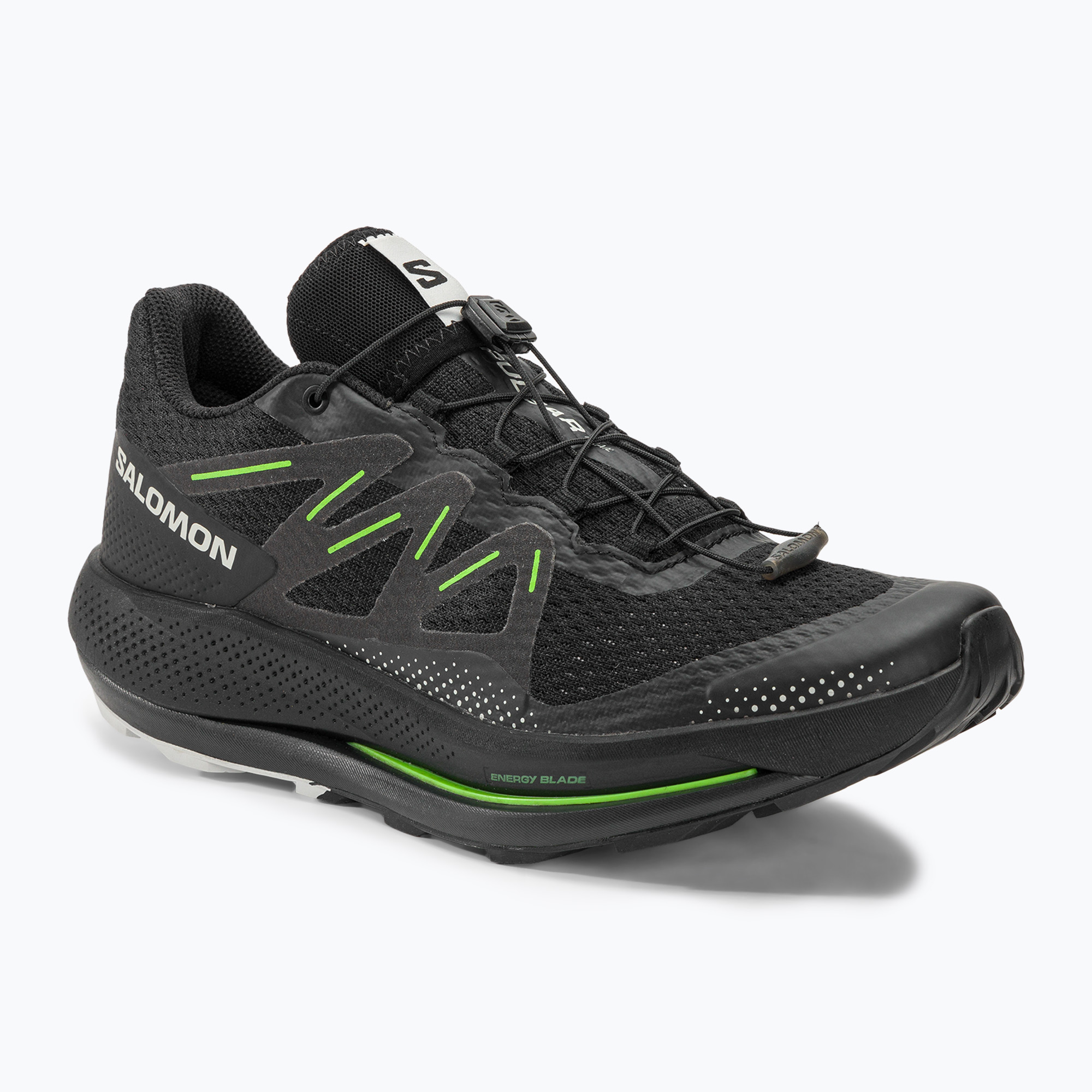 Buty do biegania męskie Salomon Pulsar Trail black/green gecko | WYSYŁKA W 24H | 30 DNI NA ZWROT