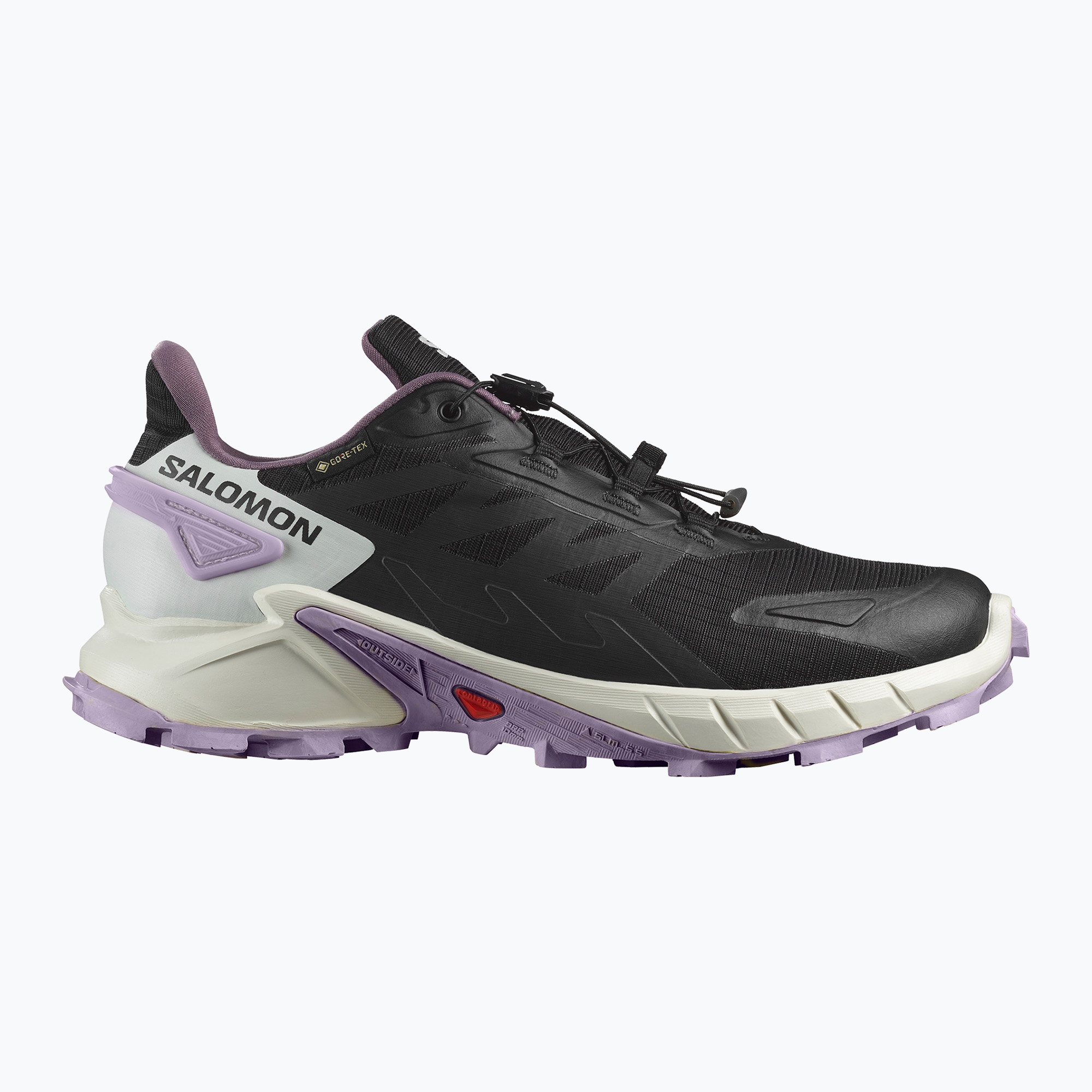 Buty do biegania damskie Salomon Supercross 4 GTX black/vanilla ice /orchid petal | WYSYŁKA W 24H | 30 DNI NA ZWROT