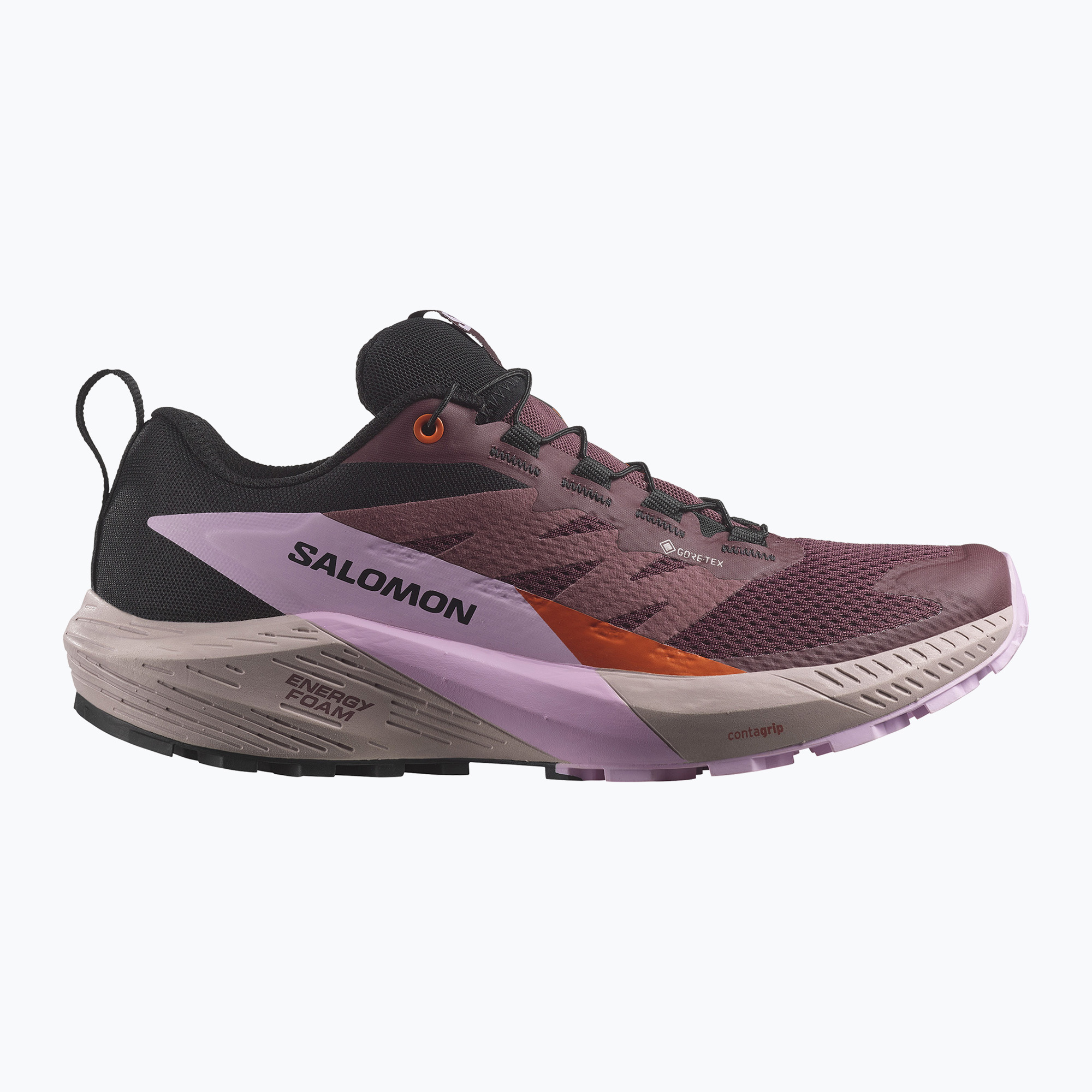 Buty do biegania damskie Salomon Sense Ride 5 GTX catawba grape/orchid bouquet/cherry tomato | WYSYŁKA W 24H | 30 DNI NA ZWROT