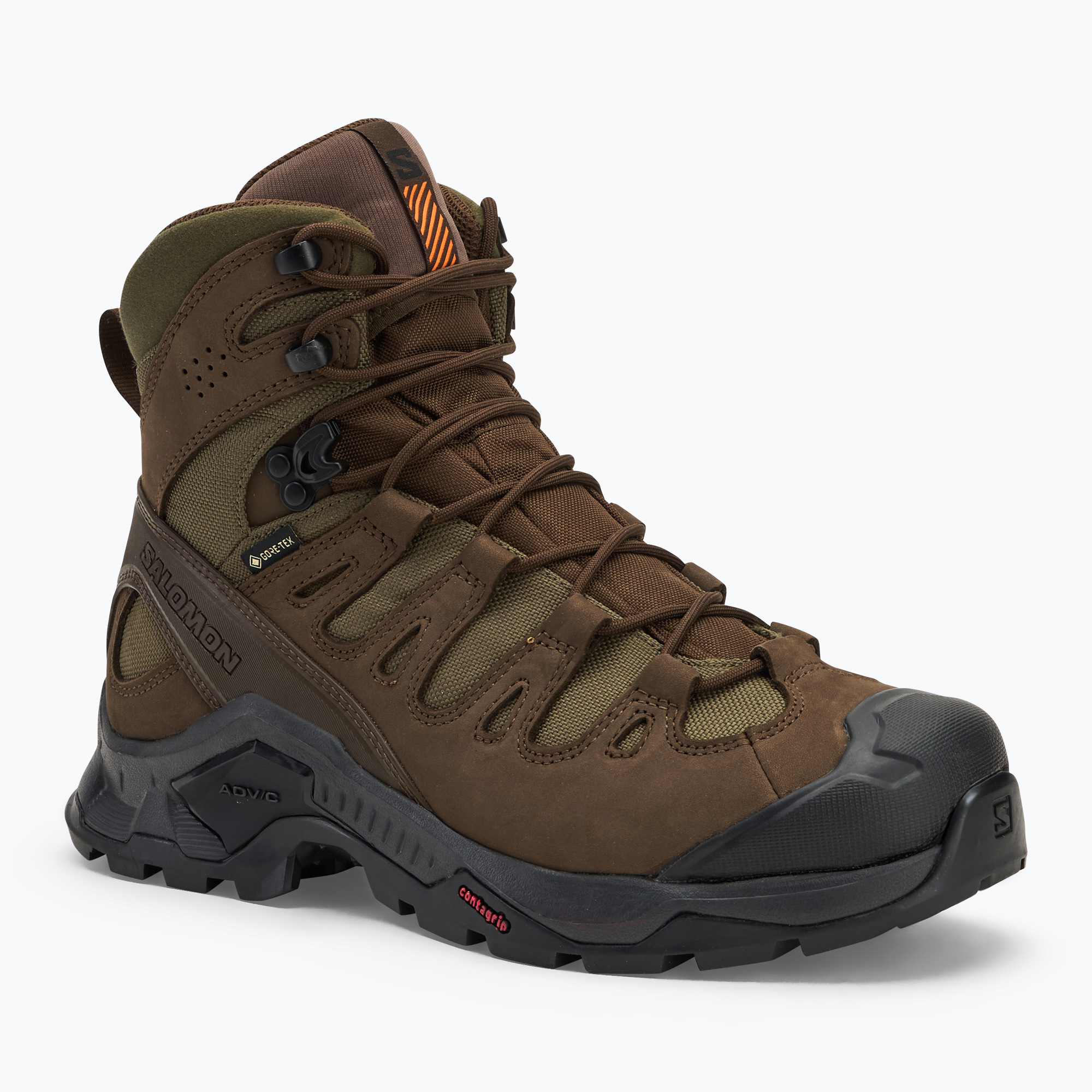 Buty turystyczne Salomon Quest Tracker GTX earth brown/green/black 