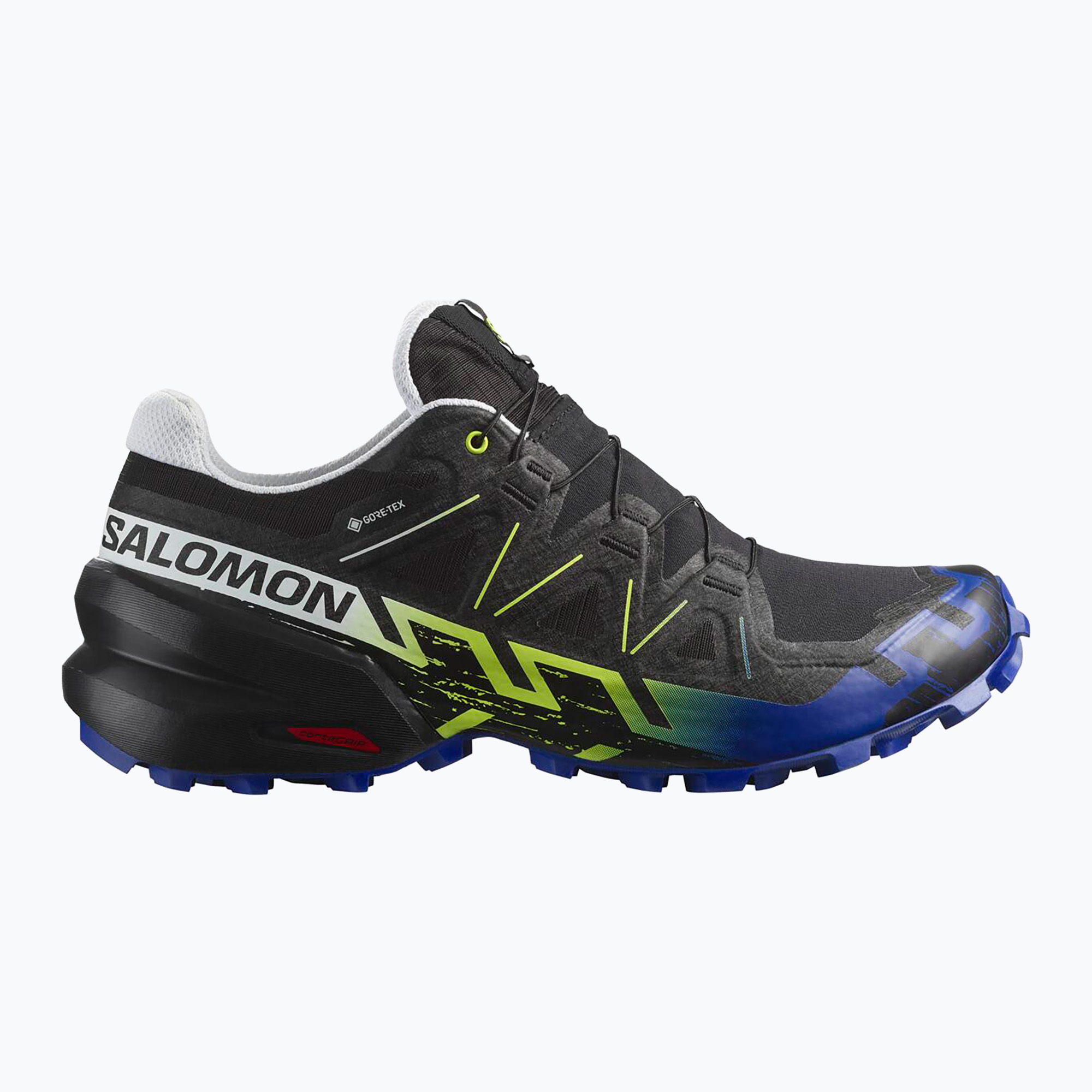 Buty do biegania męskie Salomon Speedcross 6 Gtx Fan Fire black/surf the web/safety yellow | WYSYŁKA W 24H | 30 DNI NA ZWROT