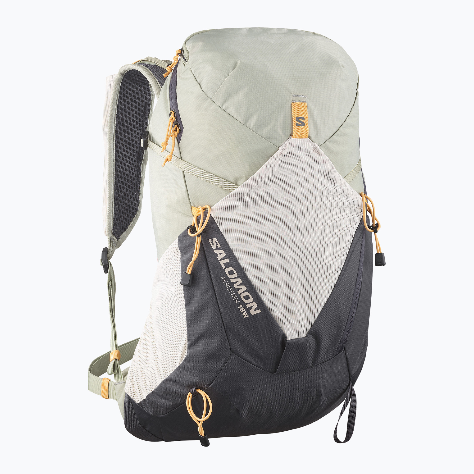 Plecak turystyczny damski Salomon Aerotrek 18 l S-M seagrass/silver cloud/nine iron | WYSYŁKA W 24H | 30 DNI NA ZWROT