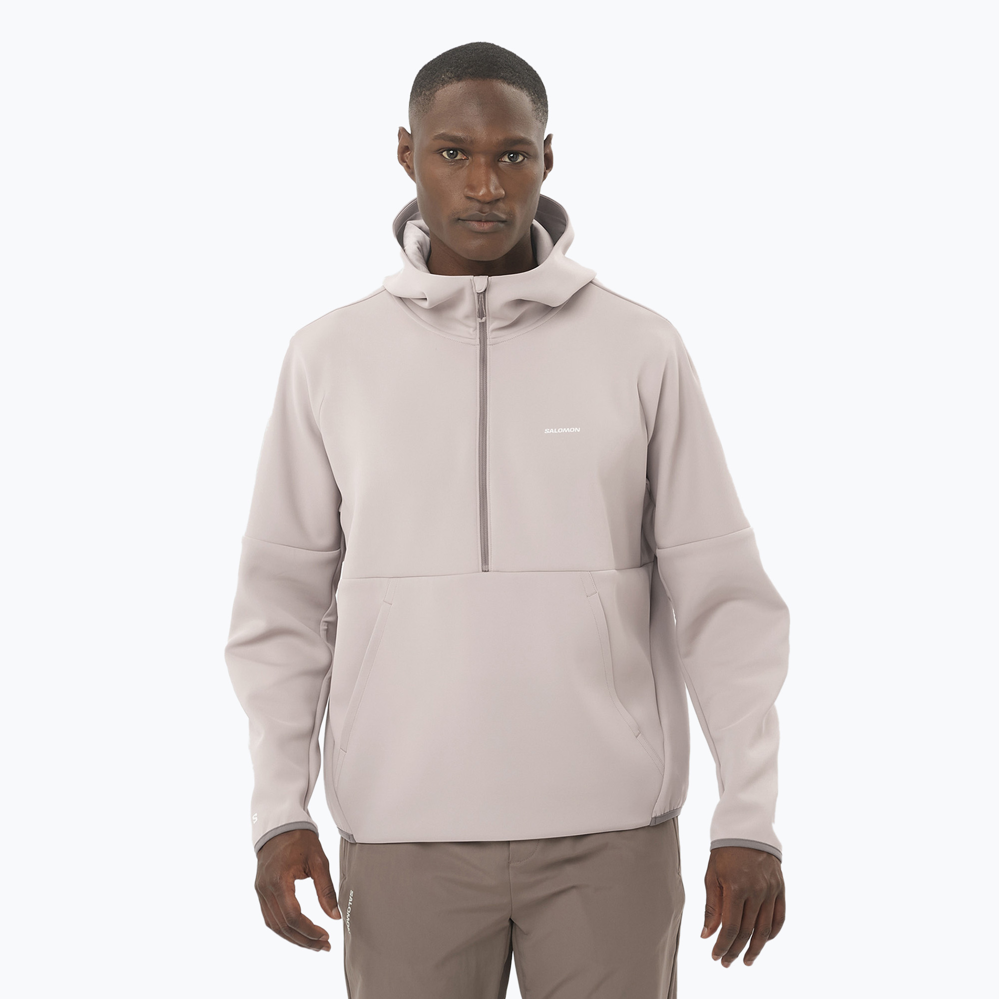 Bluza męska Salomon SHKout Half Zip Hooded etherea | WYSYŁKA W 24H | 30 DNI NA ZWROT