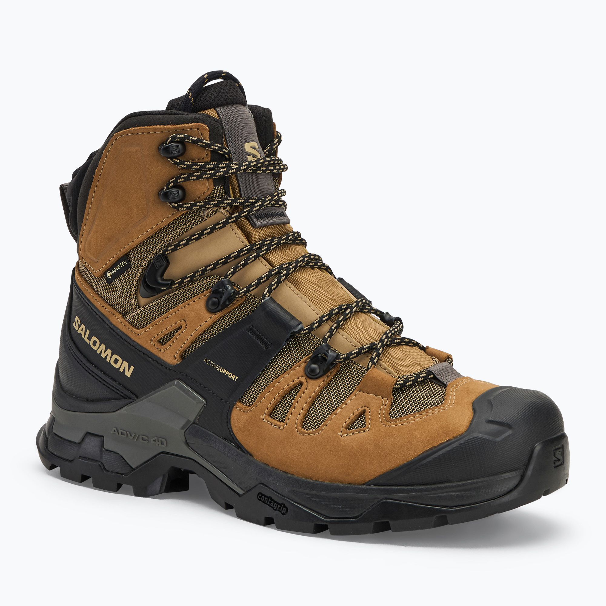 Buty turystyczne męskie Salomon Quest 4 GTX kelp/black/castlerock 