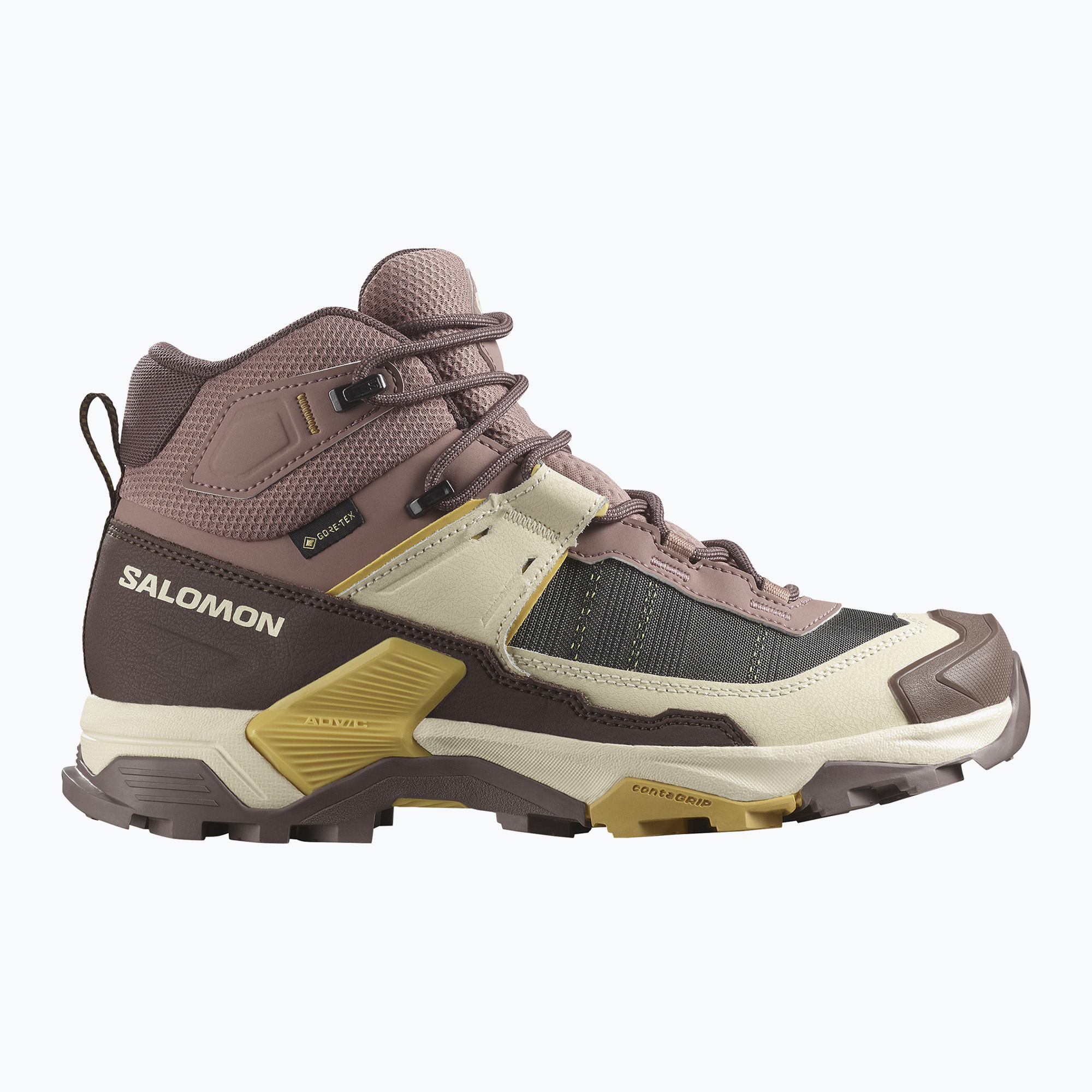 Buty trekkingowe damskie Salomon X Ultra 5 MID GTX burlwood / french roast / rattan | WYSYŁKA W 24H | 30 DNI NA ZWROT