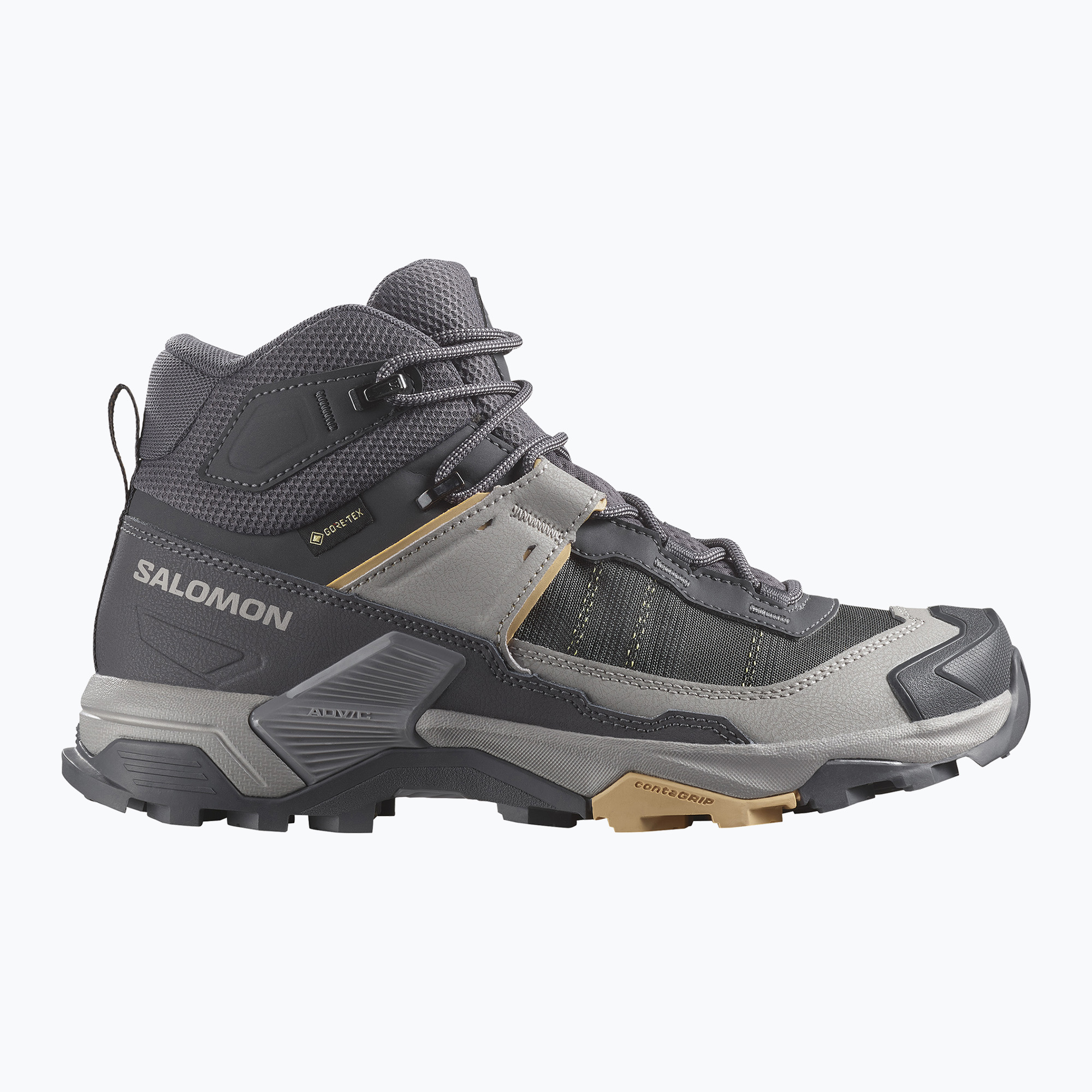 Buty trekkingowe damskie Salomon X Ultra 5 MID GTX nine iron / gull / soft clay | WYSYŁKA W 24H | 30 DNI NA ZWROT