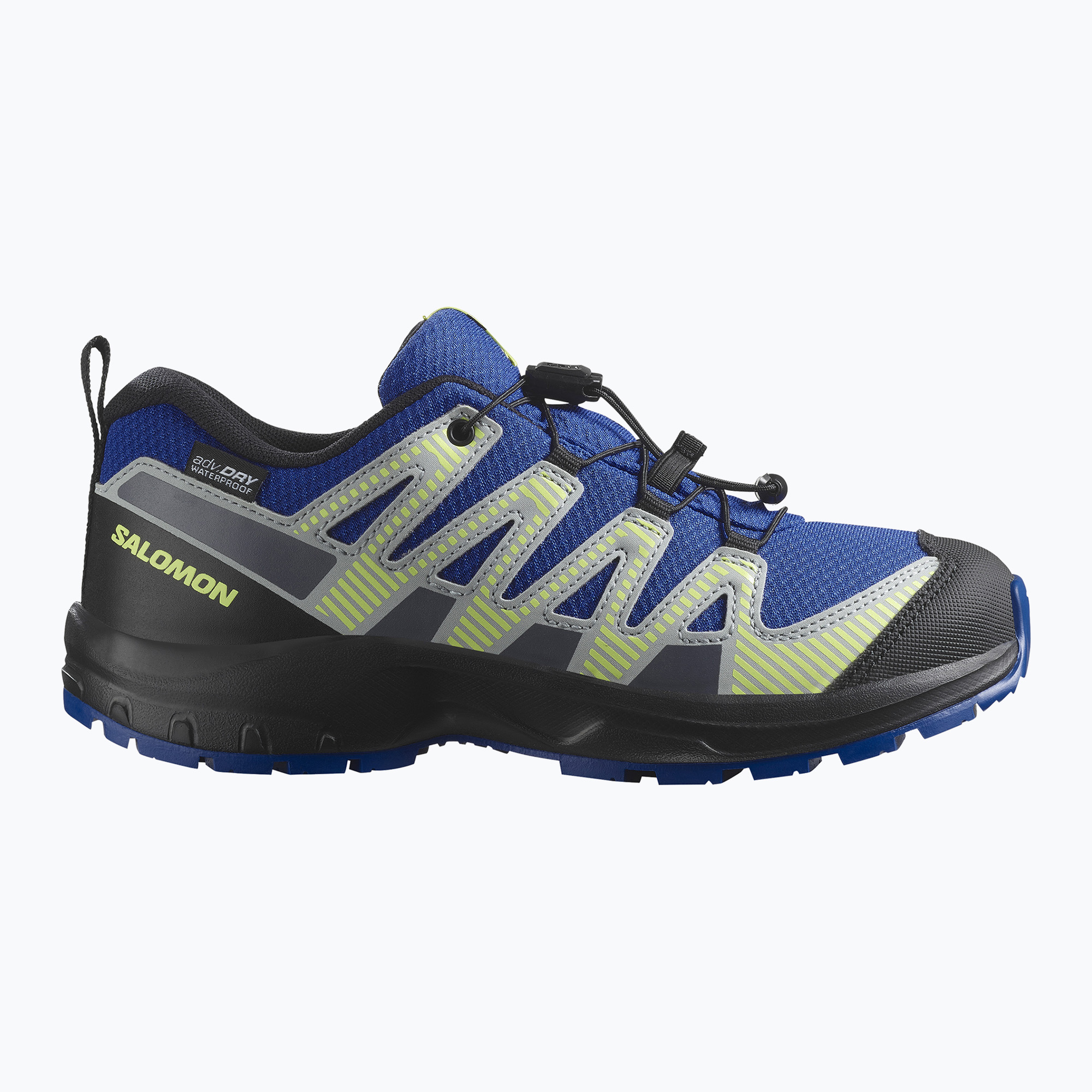 Buty turystyczne dziecięce Salomon XA PRO V8 WP nautical blue/black/sharp green | WYSYŁKA W 24H | 30 DNI NA ZWROT