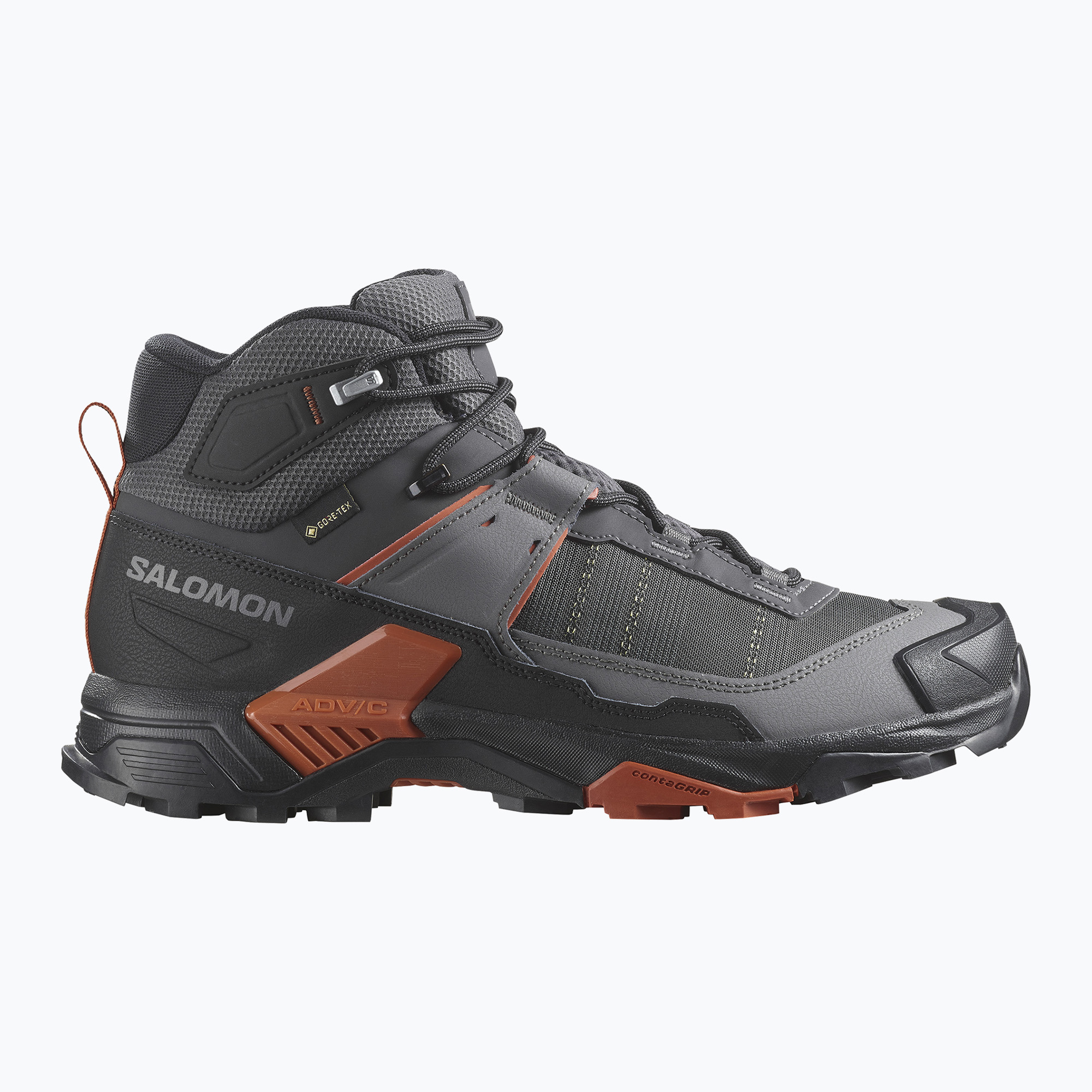 Buty trekkingowe męskie Salomon X Ultra 5 MID GTX asphalt / castlerock / burnt ochre | WYSYŁKA W 24H | 30 DNI NA ZWROT